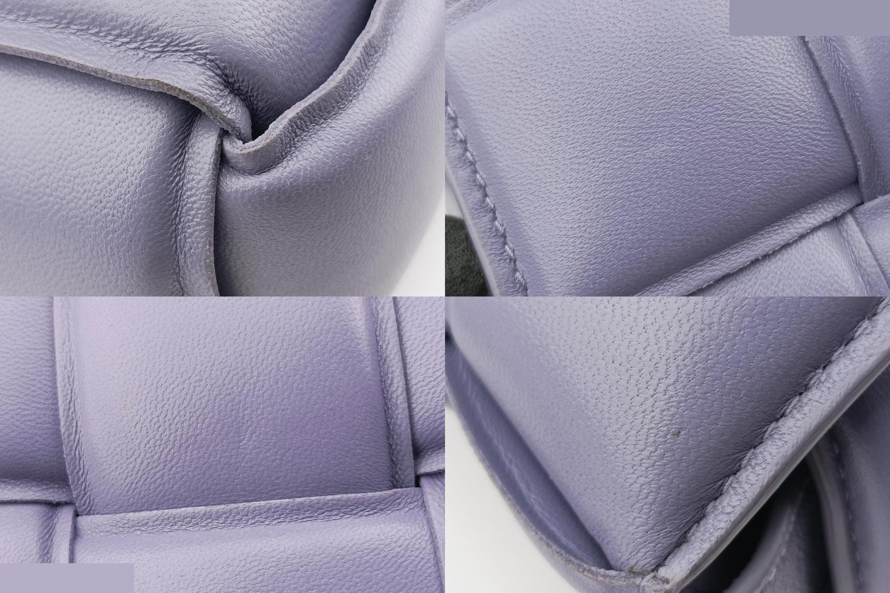 Padded Cassette Lambskin Purple — view 10