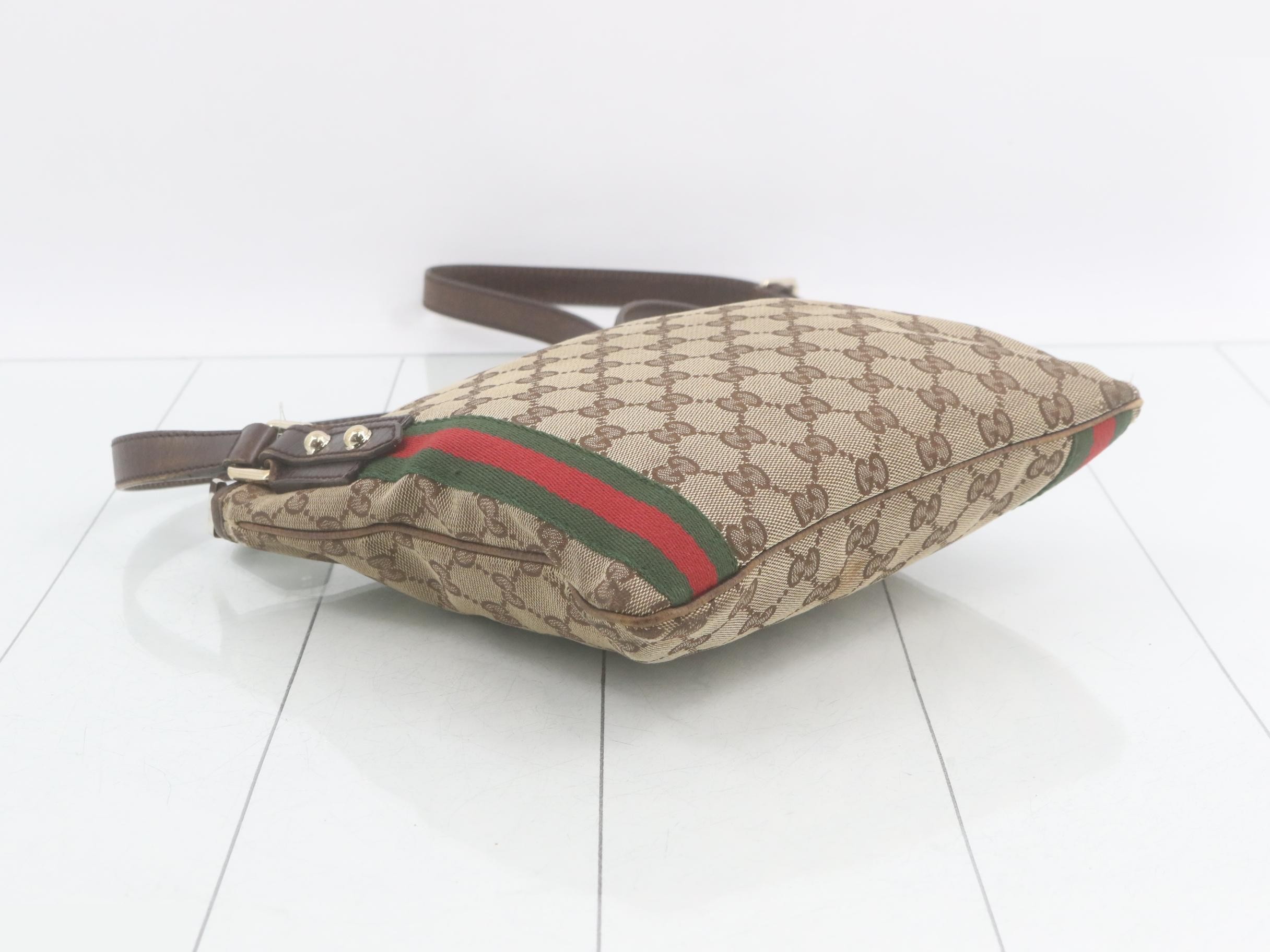 GG Canvas Sherry Line Shoulder Bag — view 5