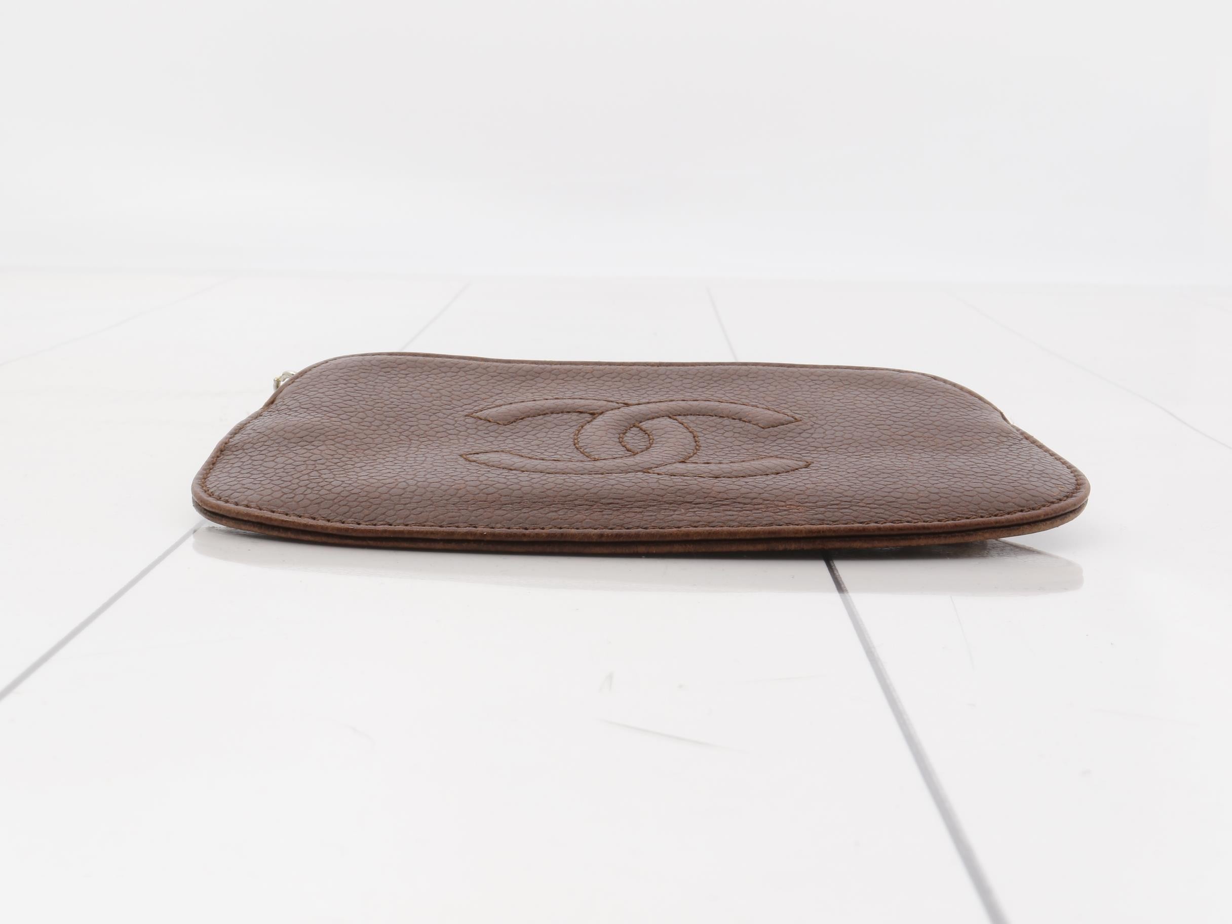 caviar leather coin case with Coco Mark, with original seal. — view 3