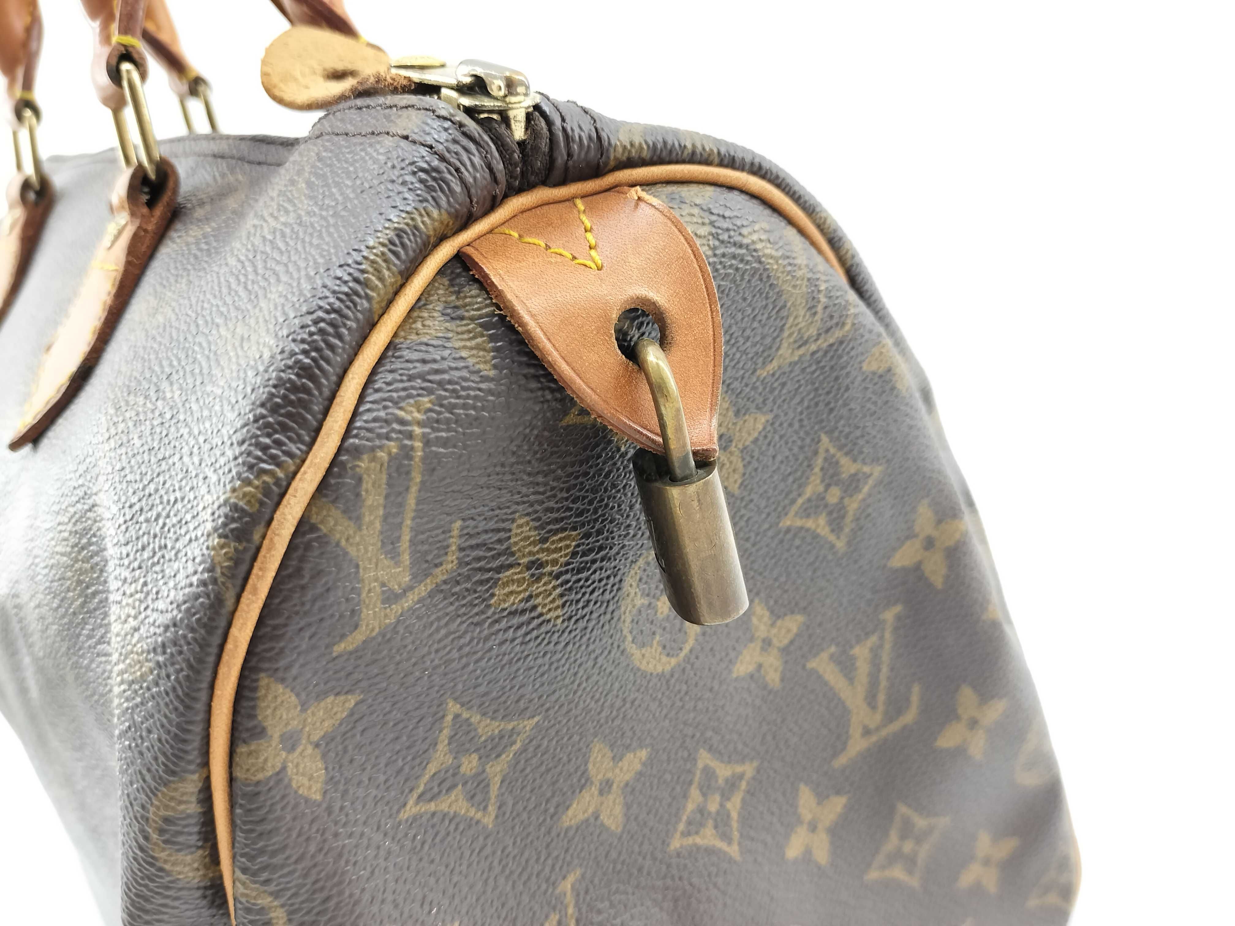Monogram Speedy 30 M41526 VL19014 Brown Handbag — view 6