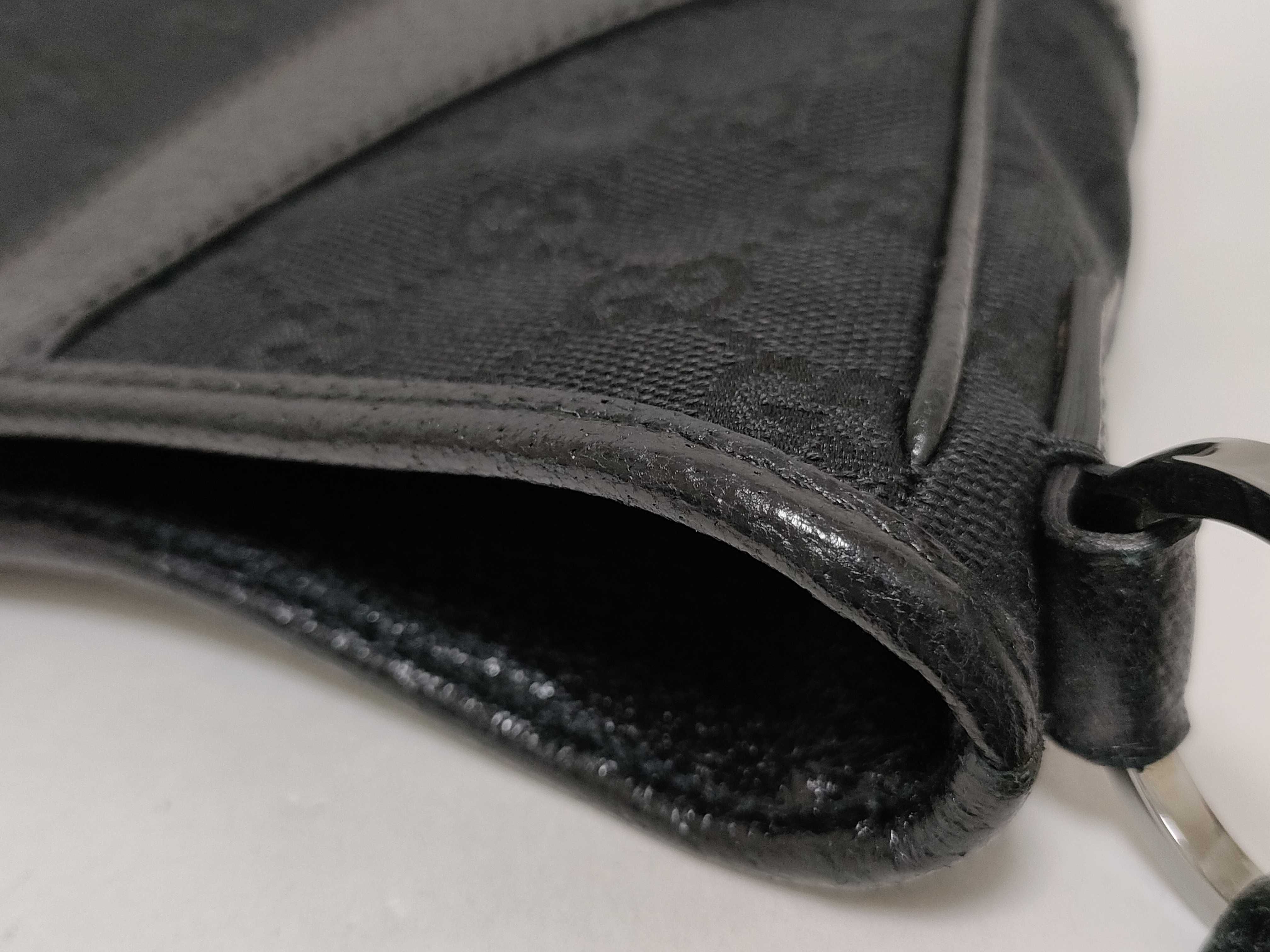 GG Canvas Gucci GG Canvas Handbag Black Handbag — view 8