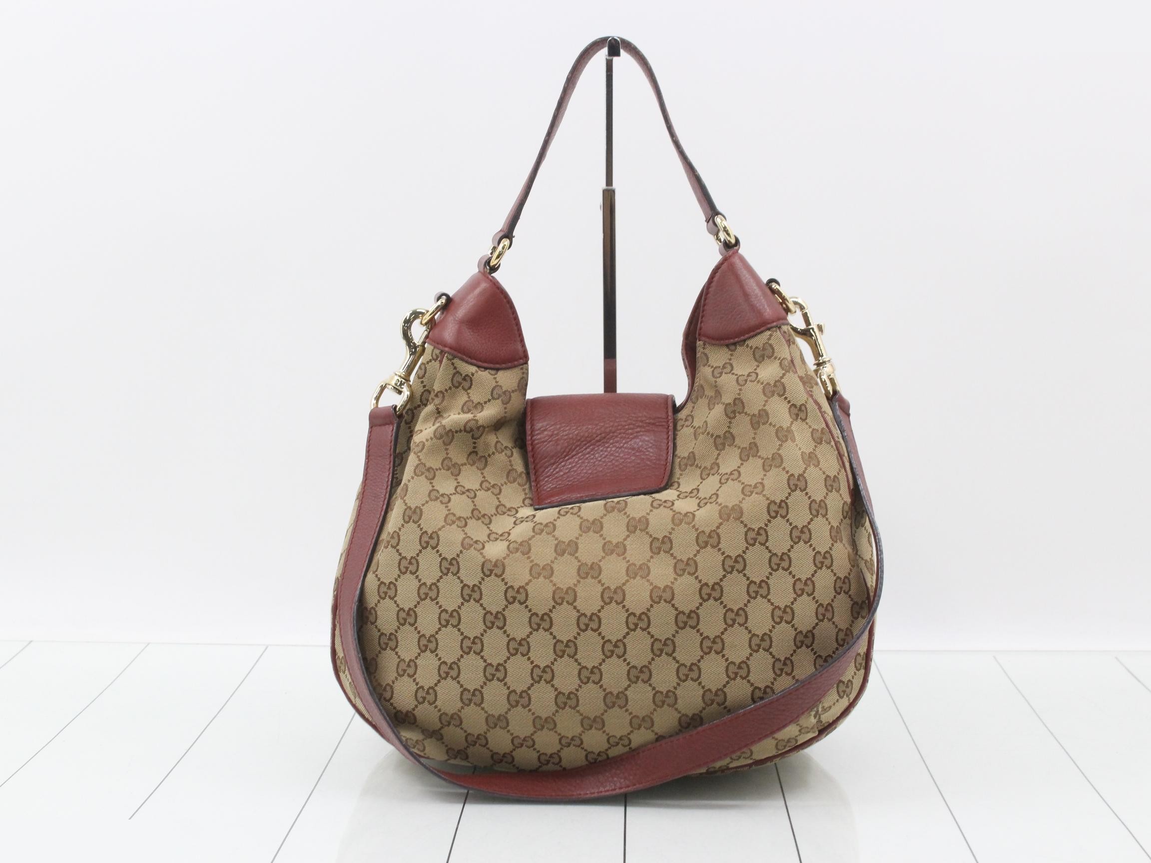 GG Canvas Horsebit 2-Way Shoulder Bag — view 2