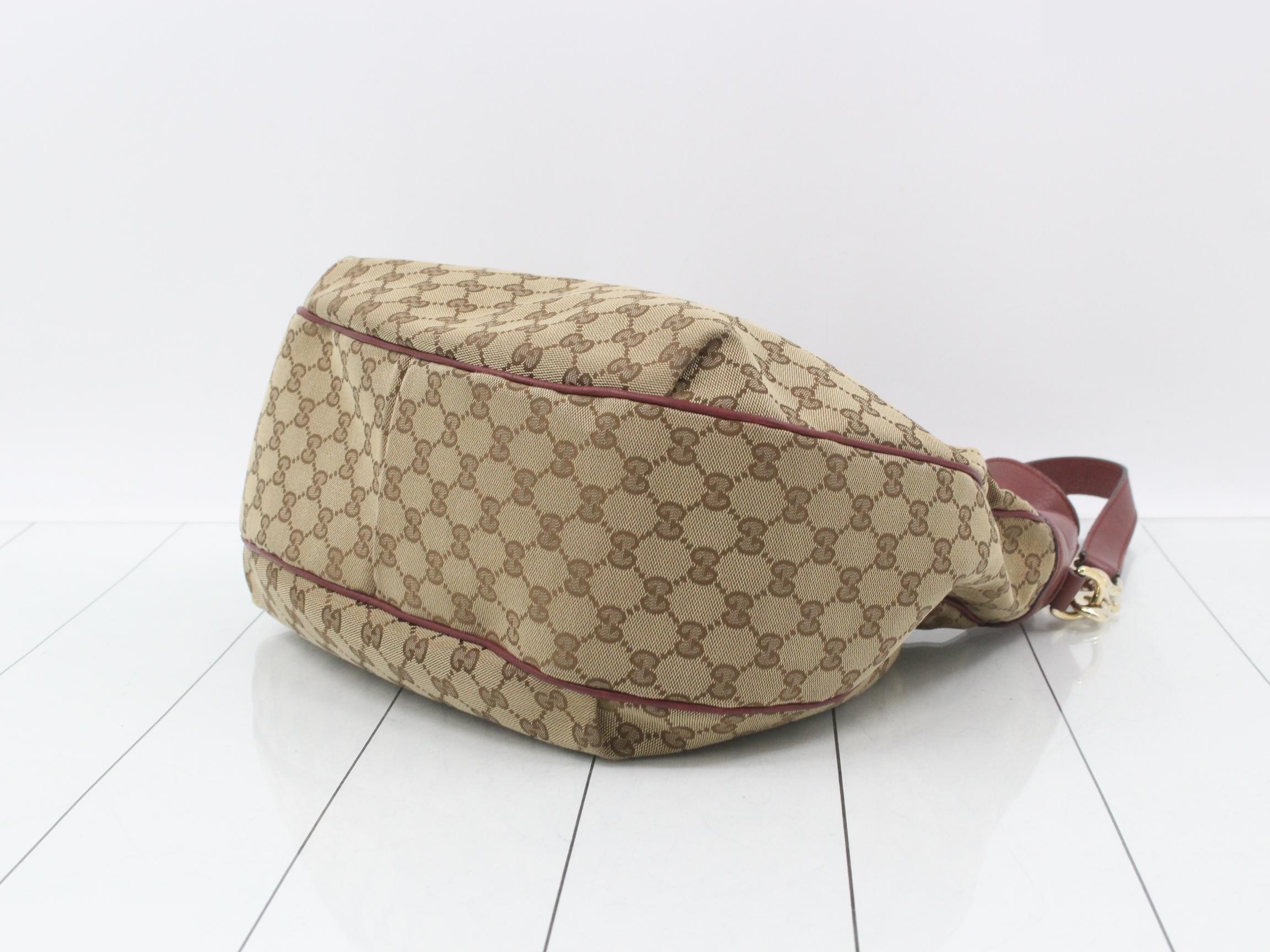 GG Canvas Horsebit 2-Way Shoulder Bag — view 6