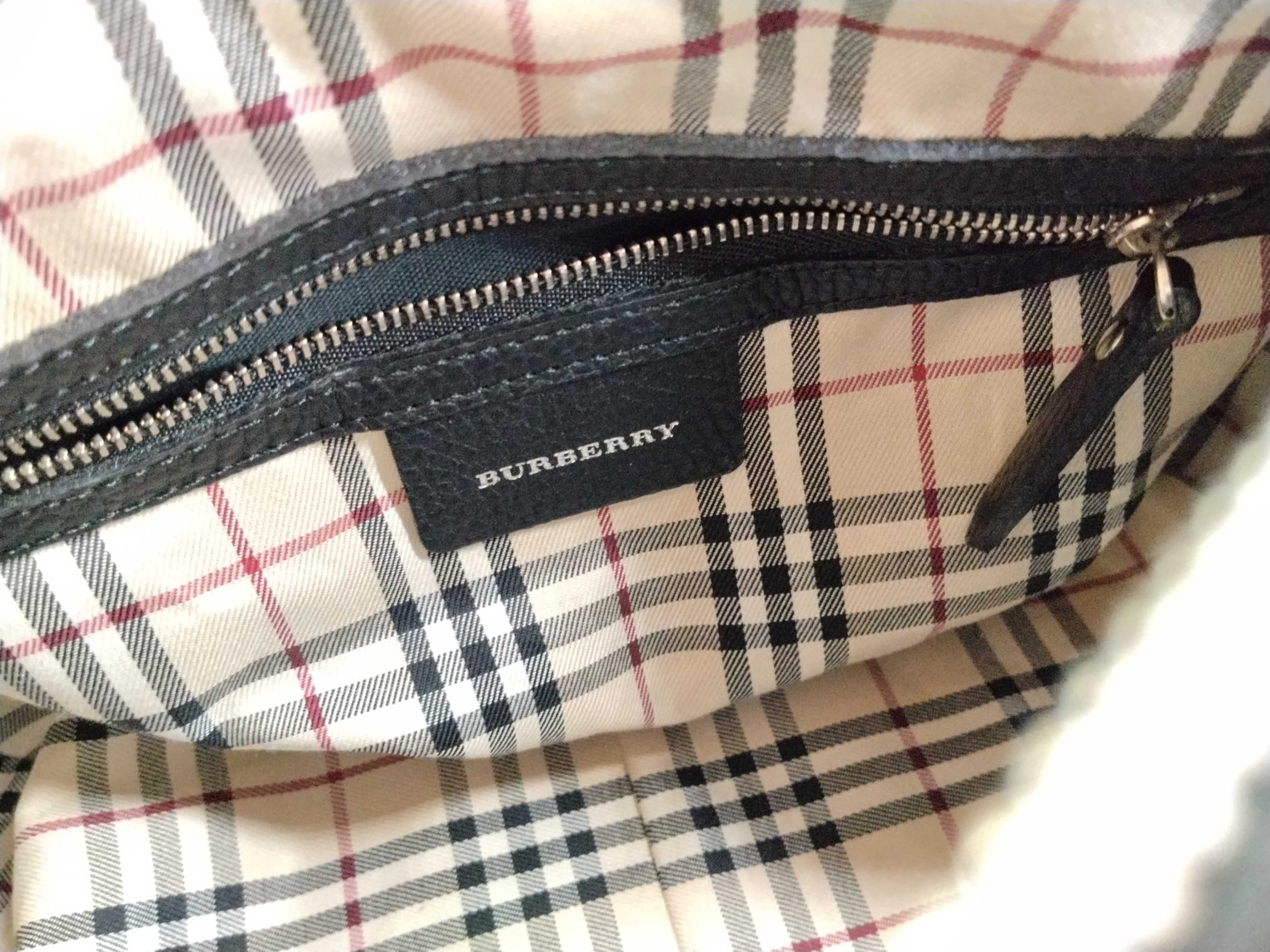 Checked Interior Noir Handbag — view 12