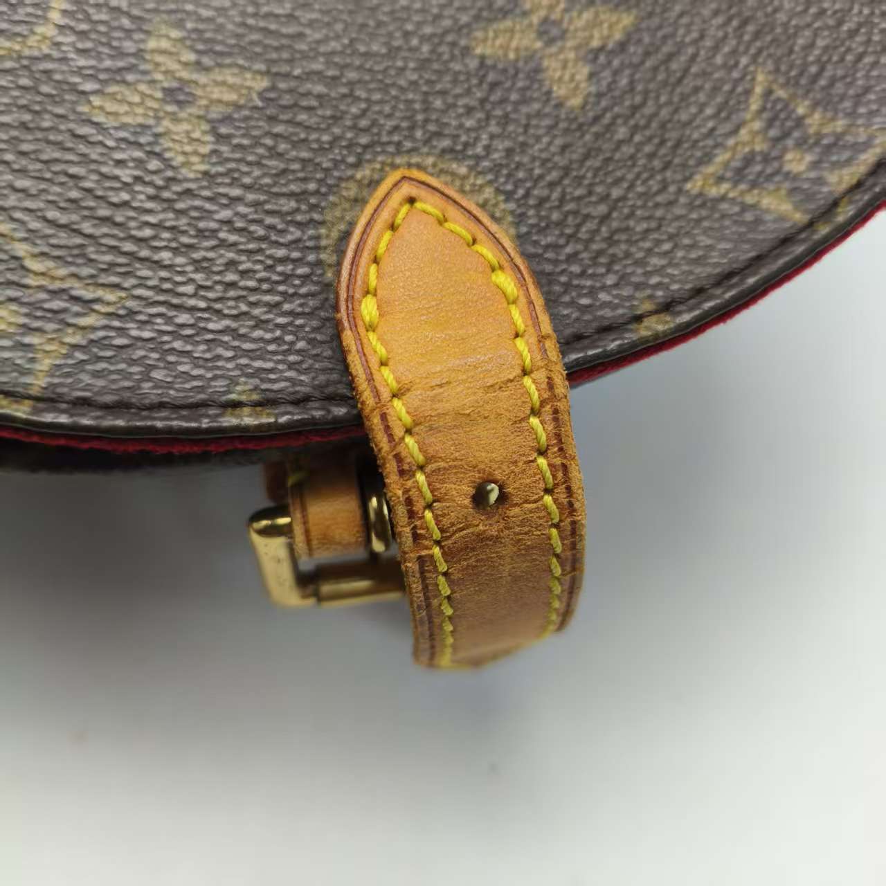 【*Shipped from: China*】LOUIS VUITTON Tambourin PU Shoulder Bag — view 11