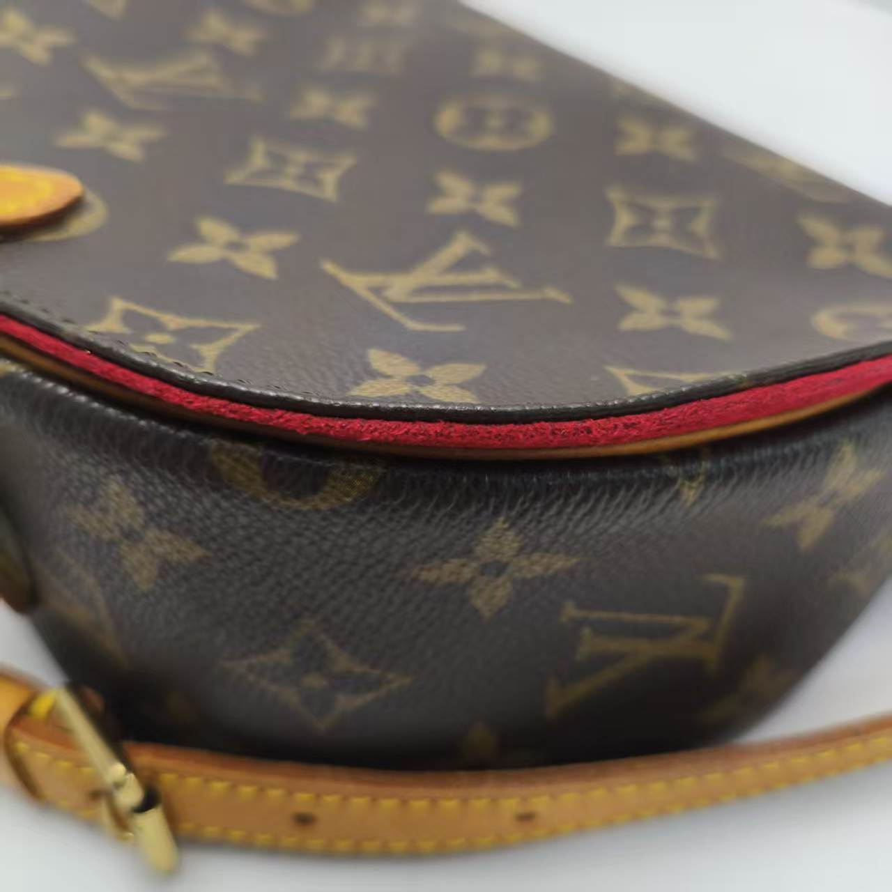 【*Shipped from: China*】LOUIS VUITTON Tambourin PU Shoulder Bag — view 4