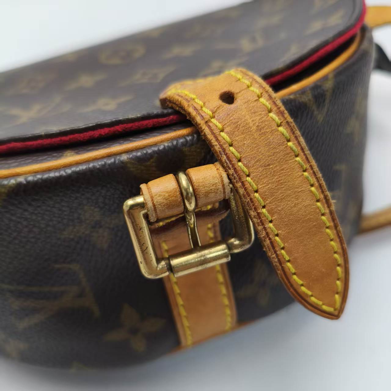 【*Shipped from: China*】LOUIS VUITTON Tambourin PU Shoulder Bag — view 9