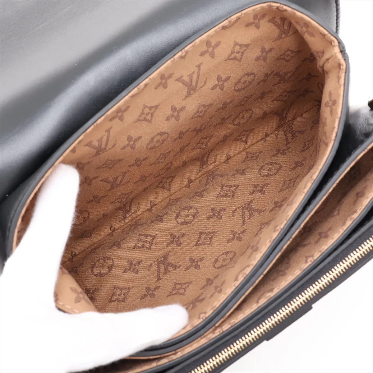 Monogram Flower Rendezvous M45767 PL0251 Black (RFID detected) — view 6