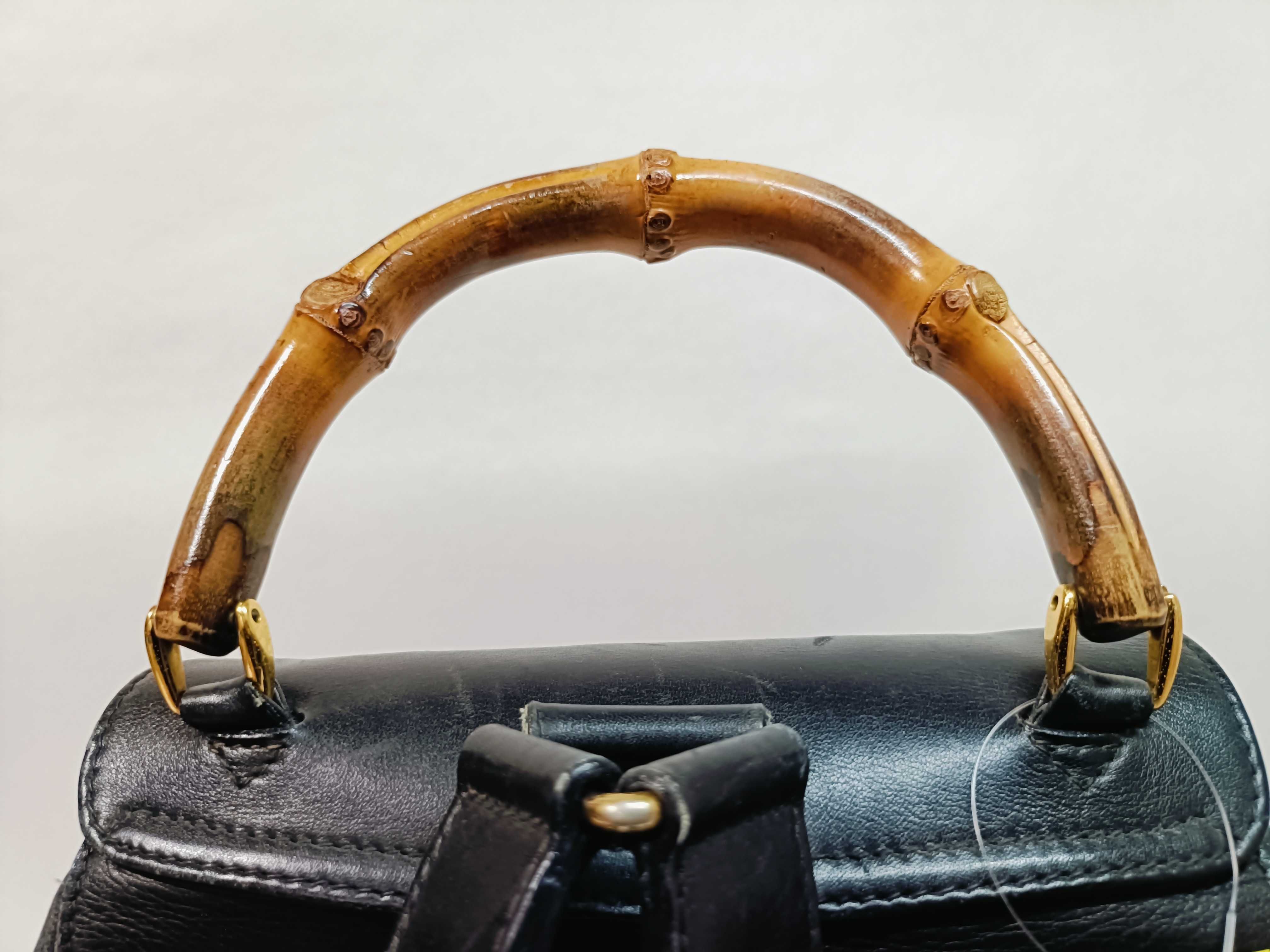 Bamboo 003 1998 0016 Leather Backpack — view 6
