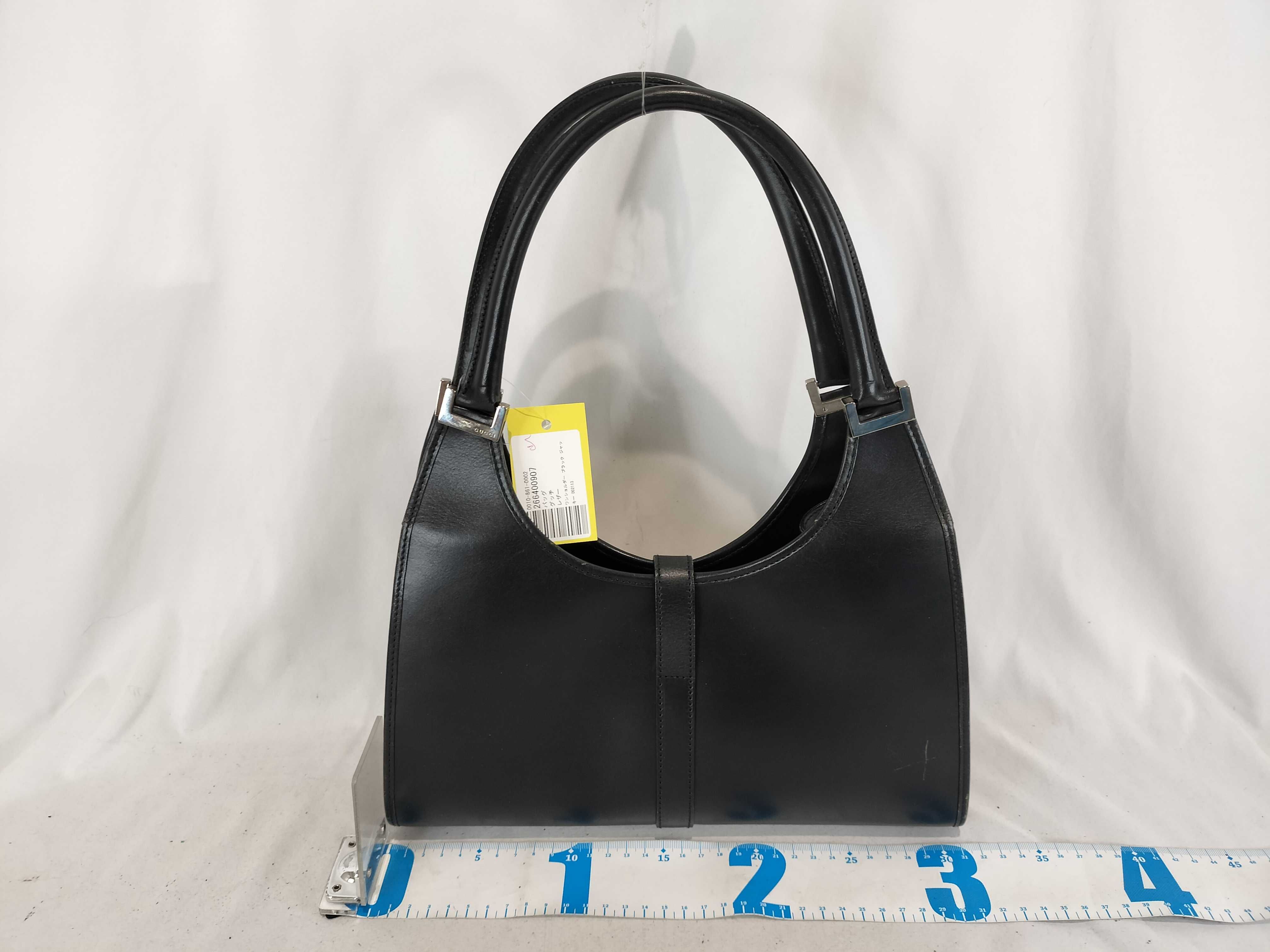 One Shoulder Black Jackie 002113 Handbag — view 2