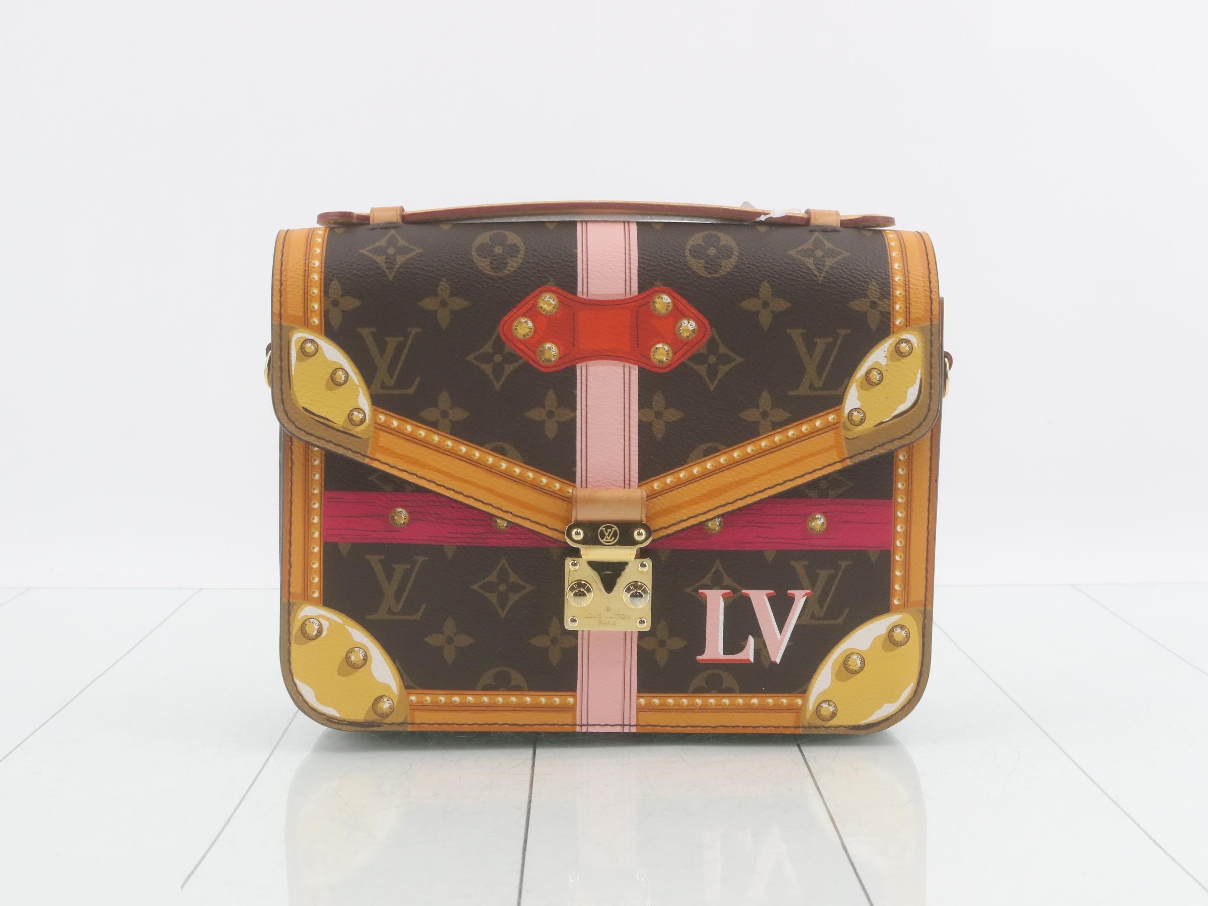 Monogram Summer Trunk Pochette Metis 2-Way Handbag
