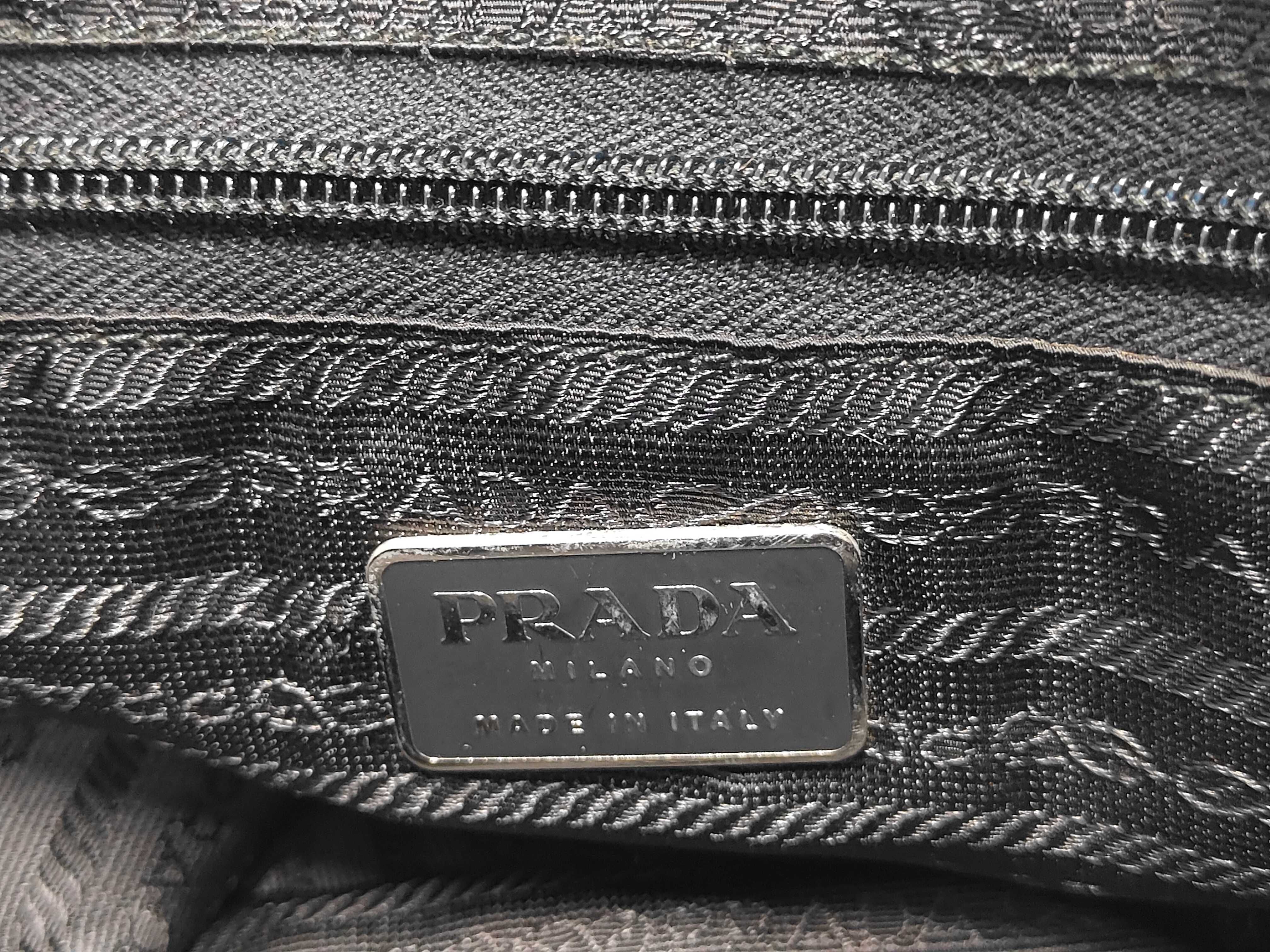 Nylon Handbag B7356 Black Handbag — view 12