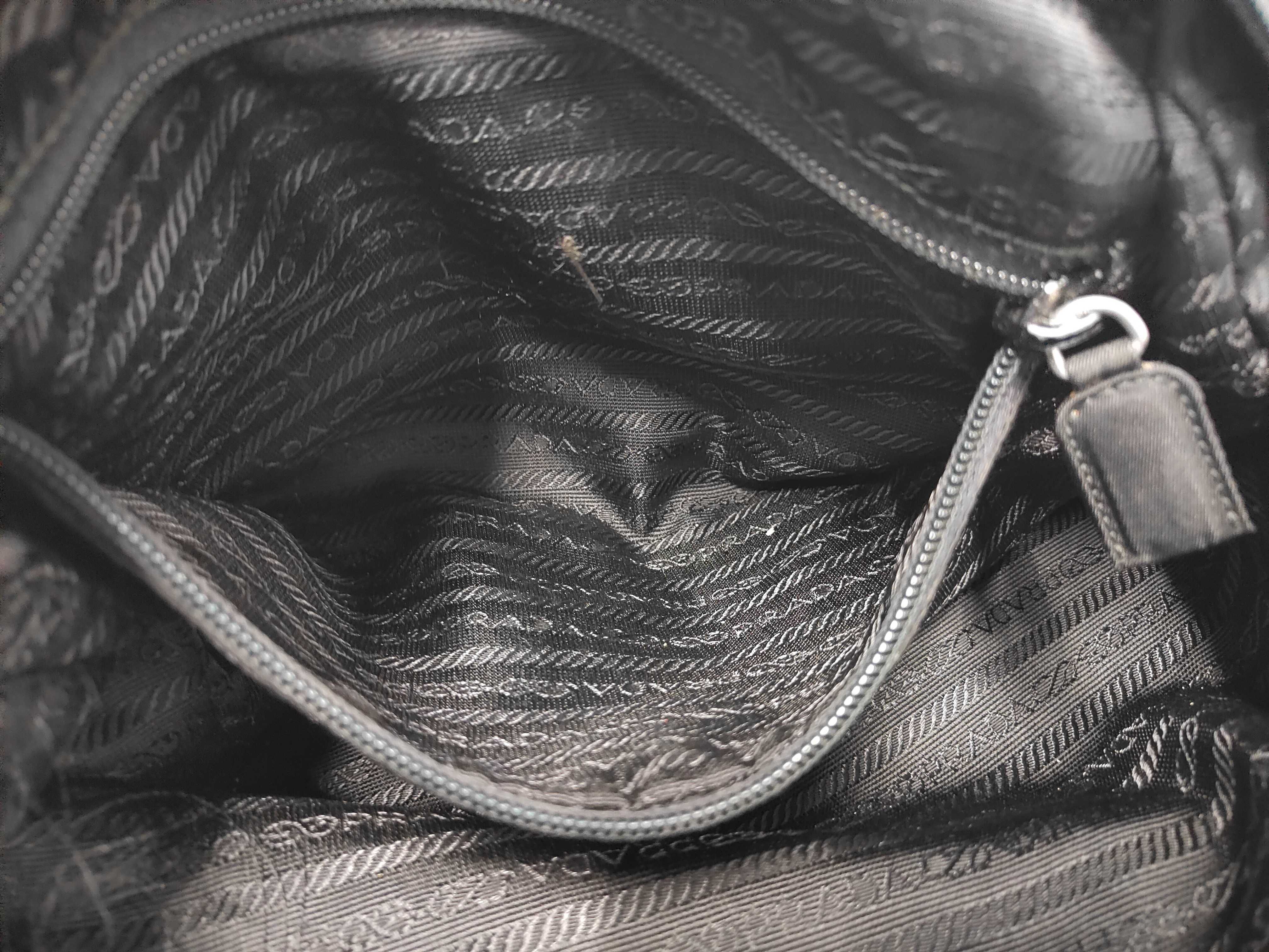 Nylon Handbag B7356 Black Handbag — view 13