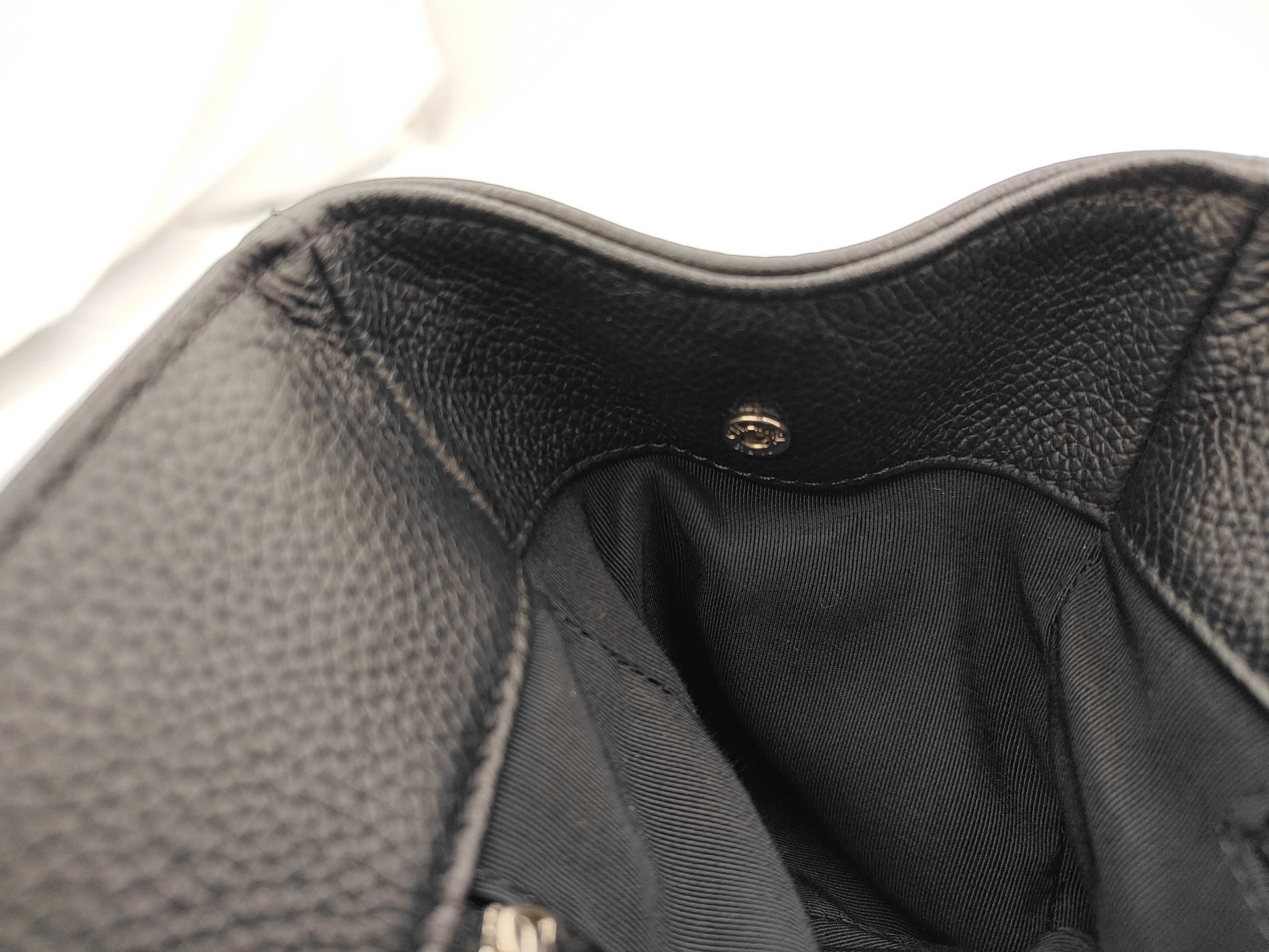 2-way Caviar Skin Executive Tote, Black, Serial Number 15 Series Tote Bag — view 12