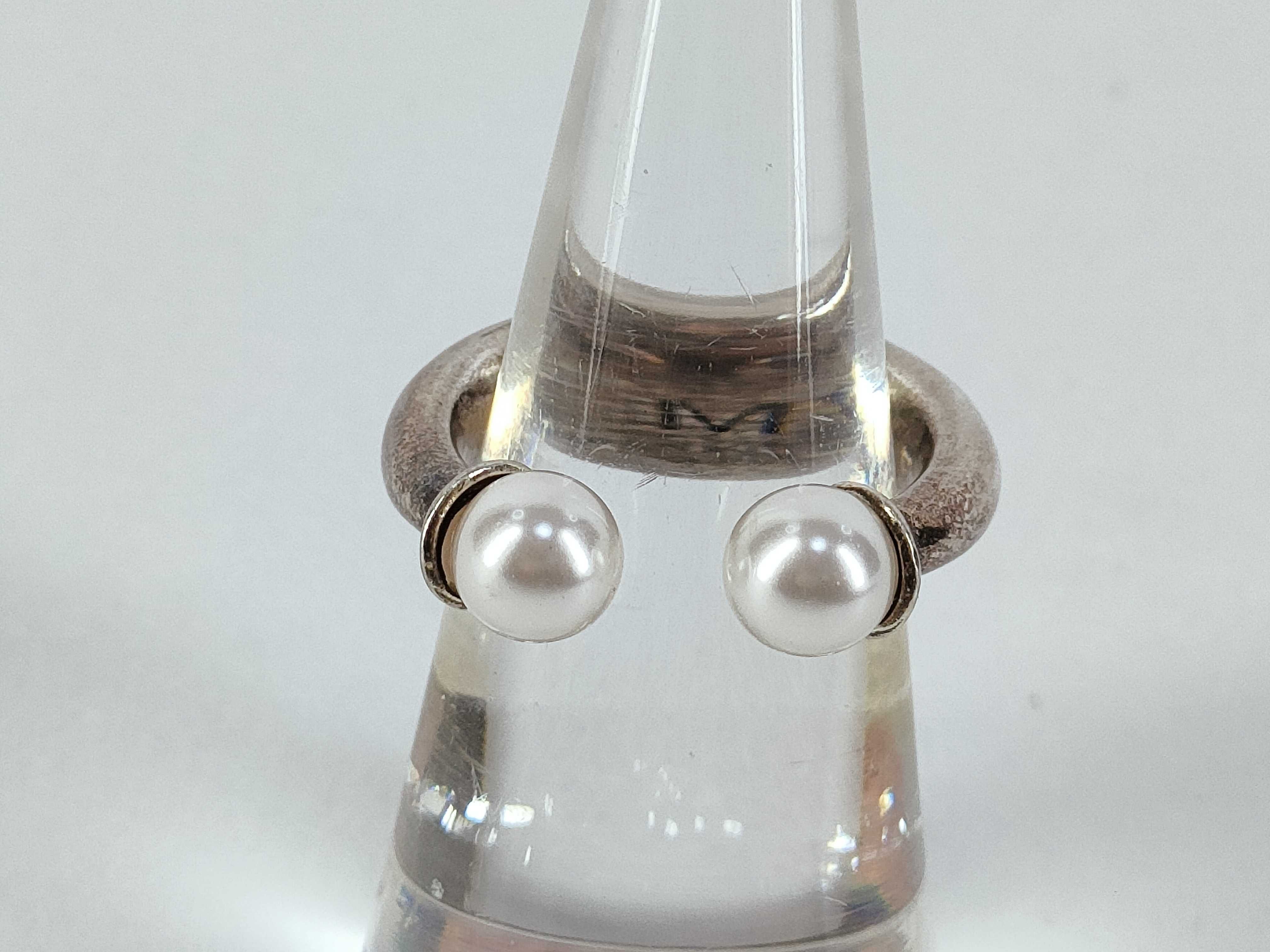 Tribal Pearl Ring, Size M