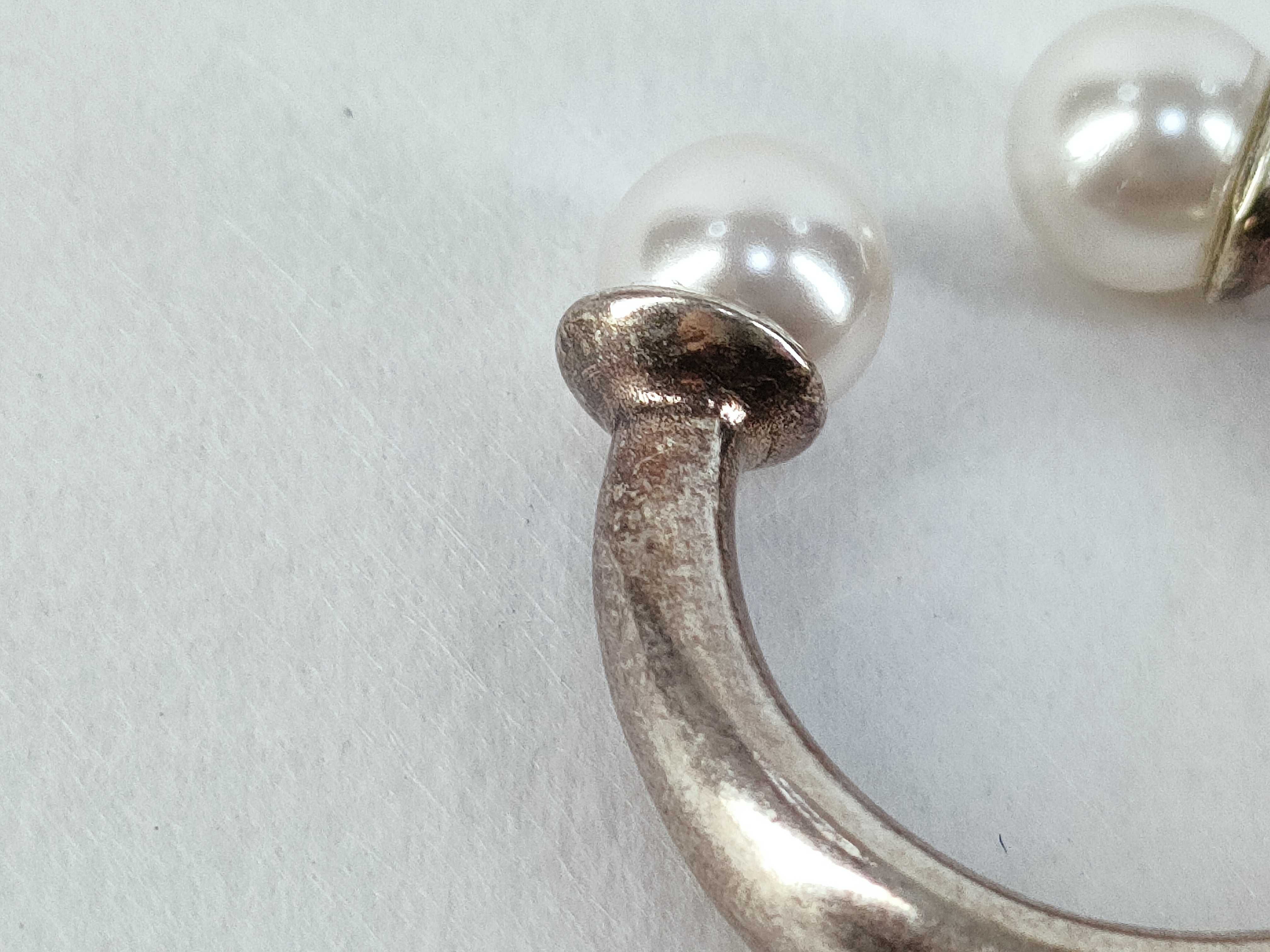 Tribal Pearl Ring, Size M — view 8