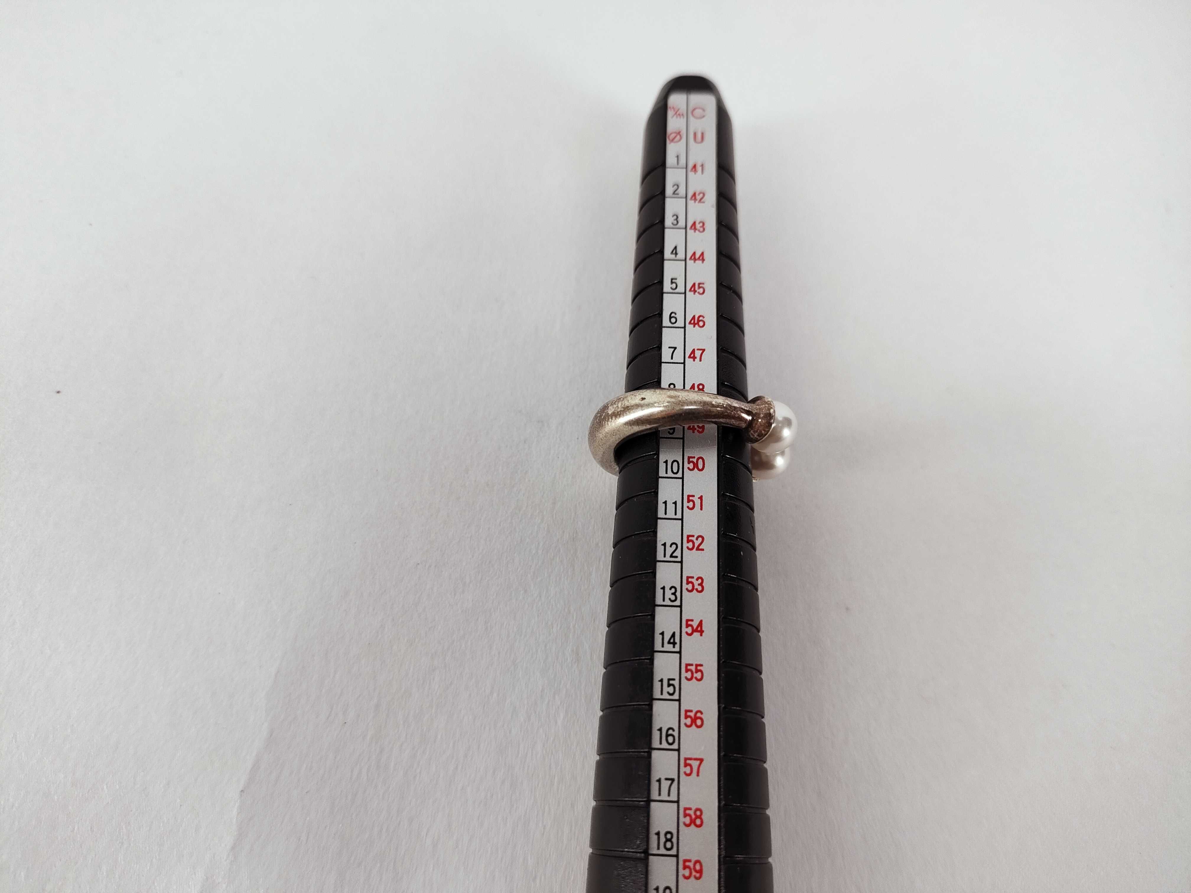 Tribal Pearl Ring, Size M — view 10