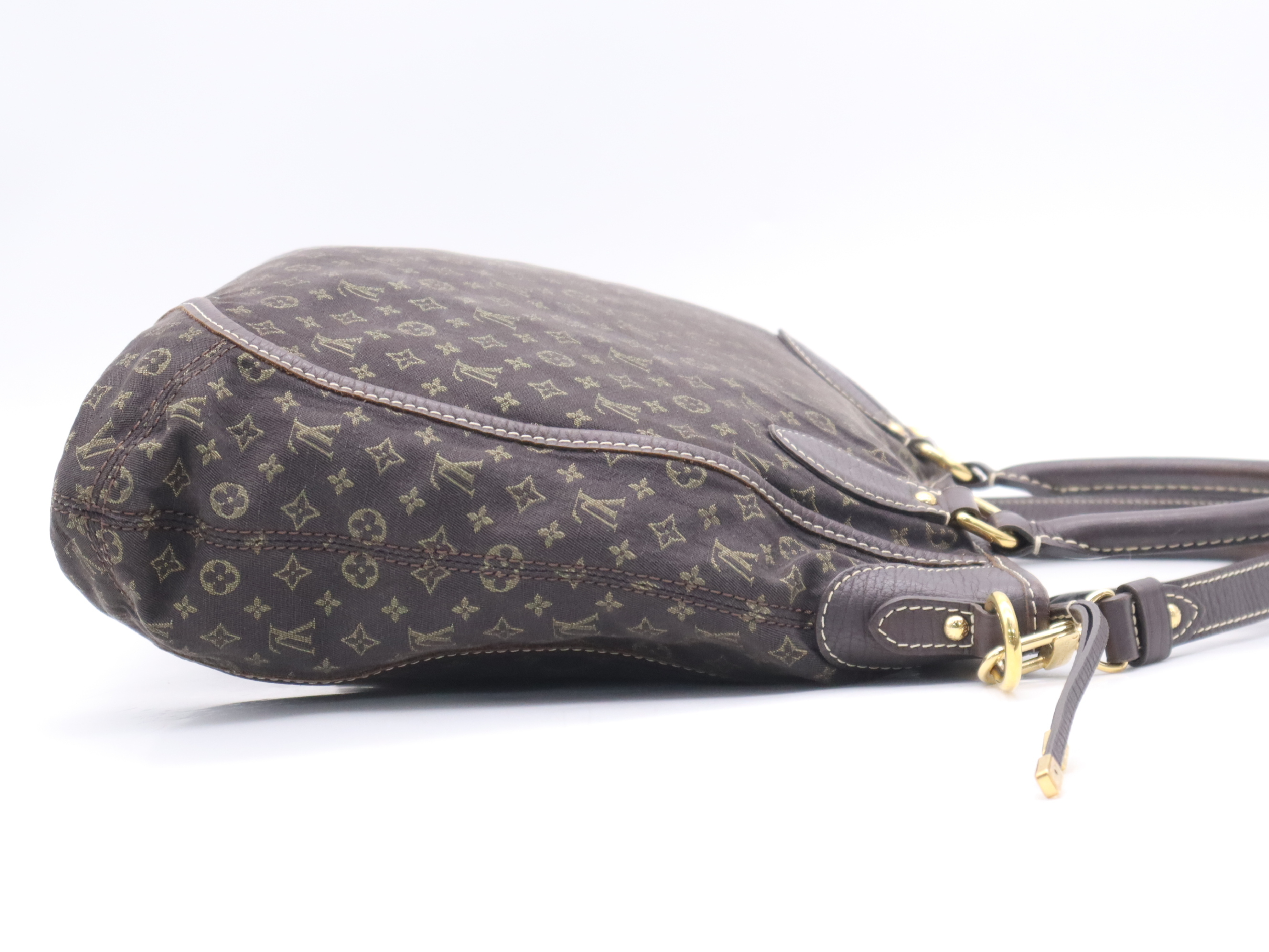 M95617 Mini Lin Buzas Angèle Ebene Shoulder Bag with Strap — view 5