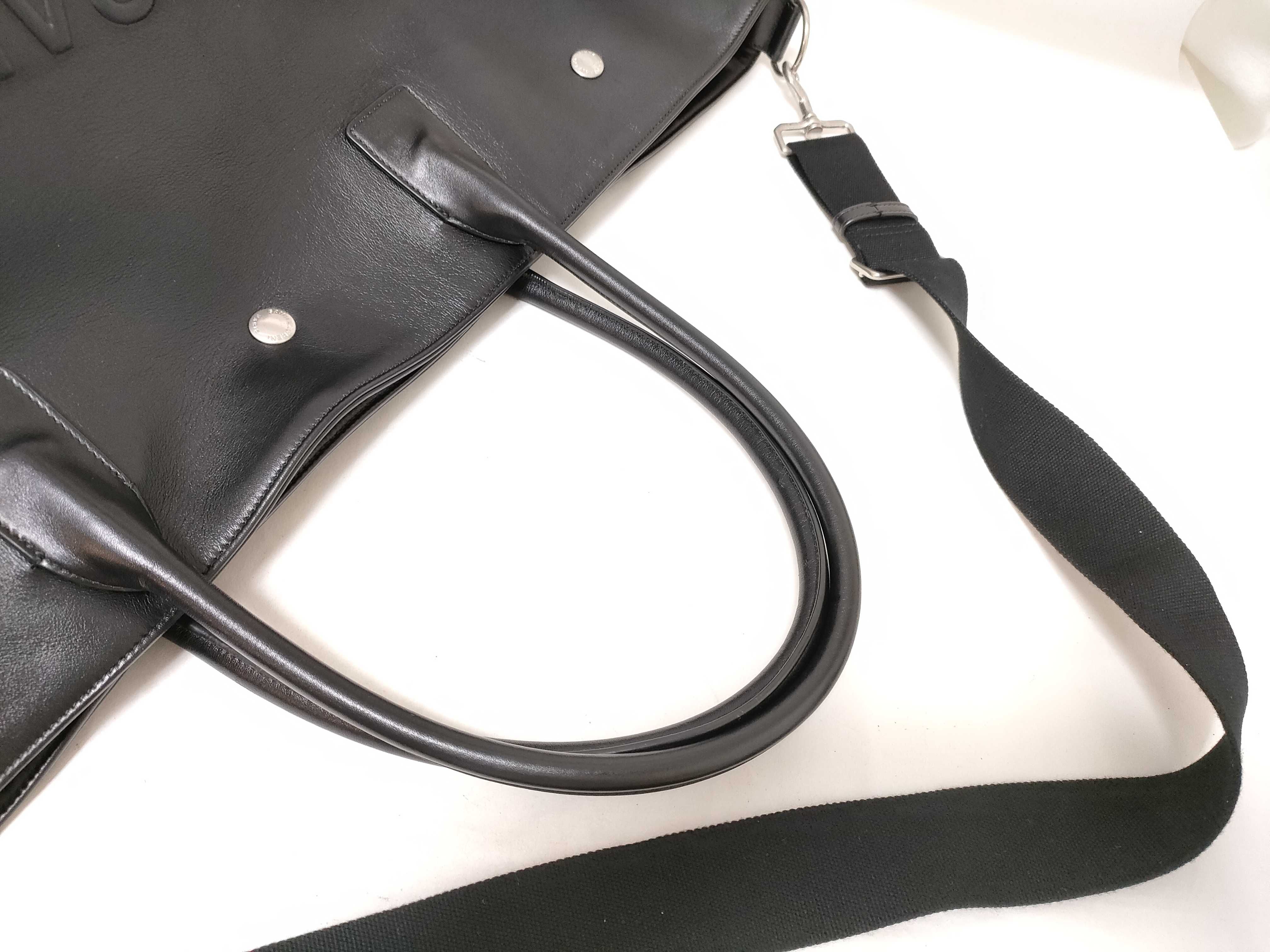 Rive Gauche Leather 2-Way Tote Bag, Black, 707651 (Tote Bag) — view 3