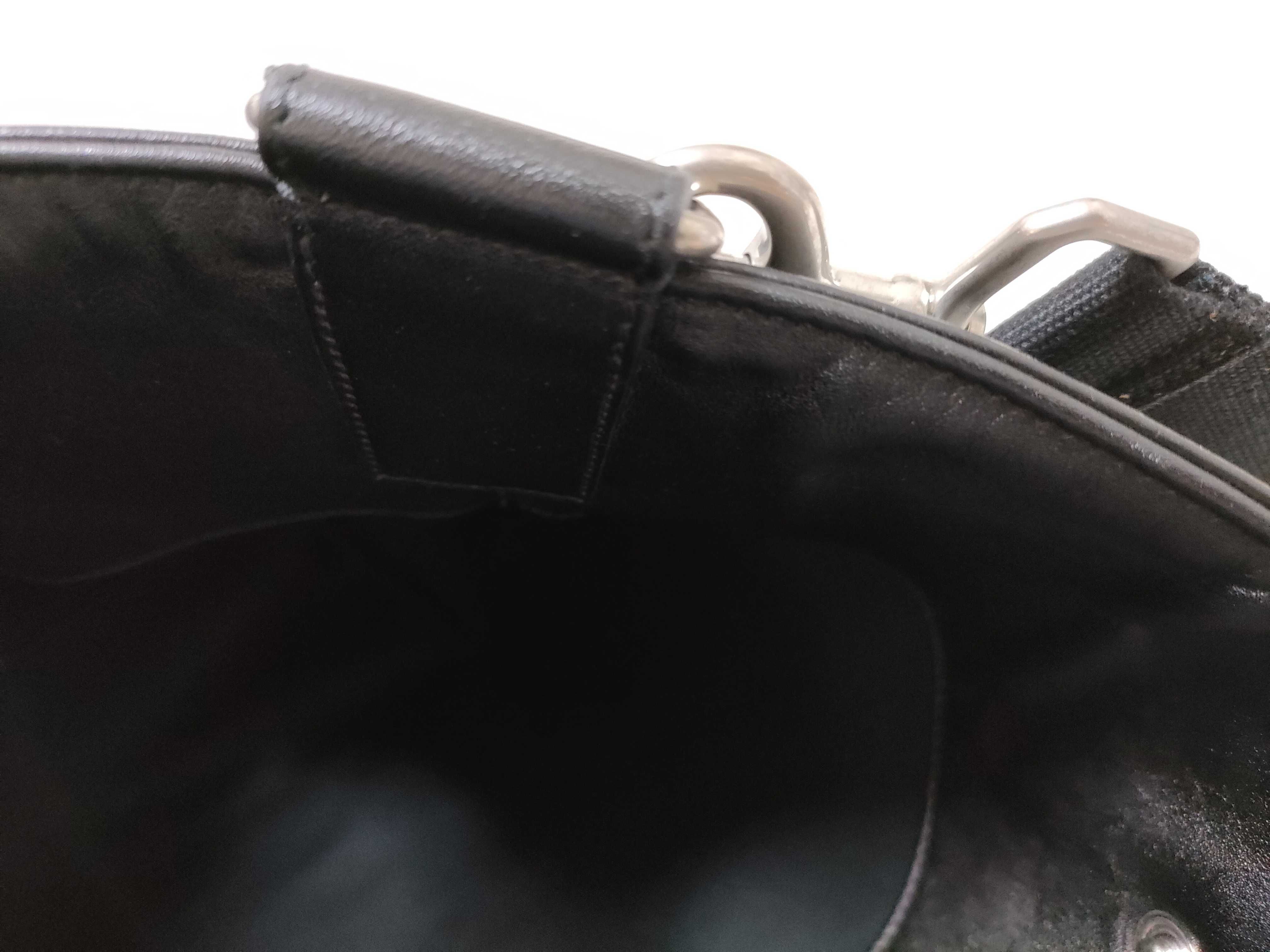 Rive Gauche Leather 2-Way Tote Bag, Black, 707651 (Tote Bag) — view 10
