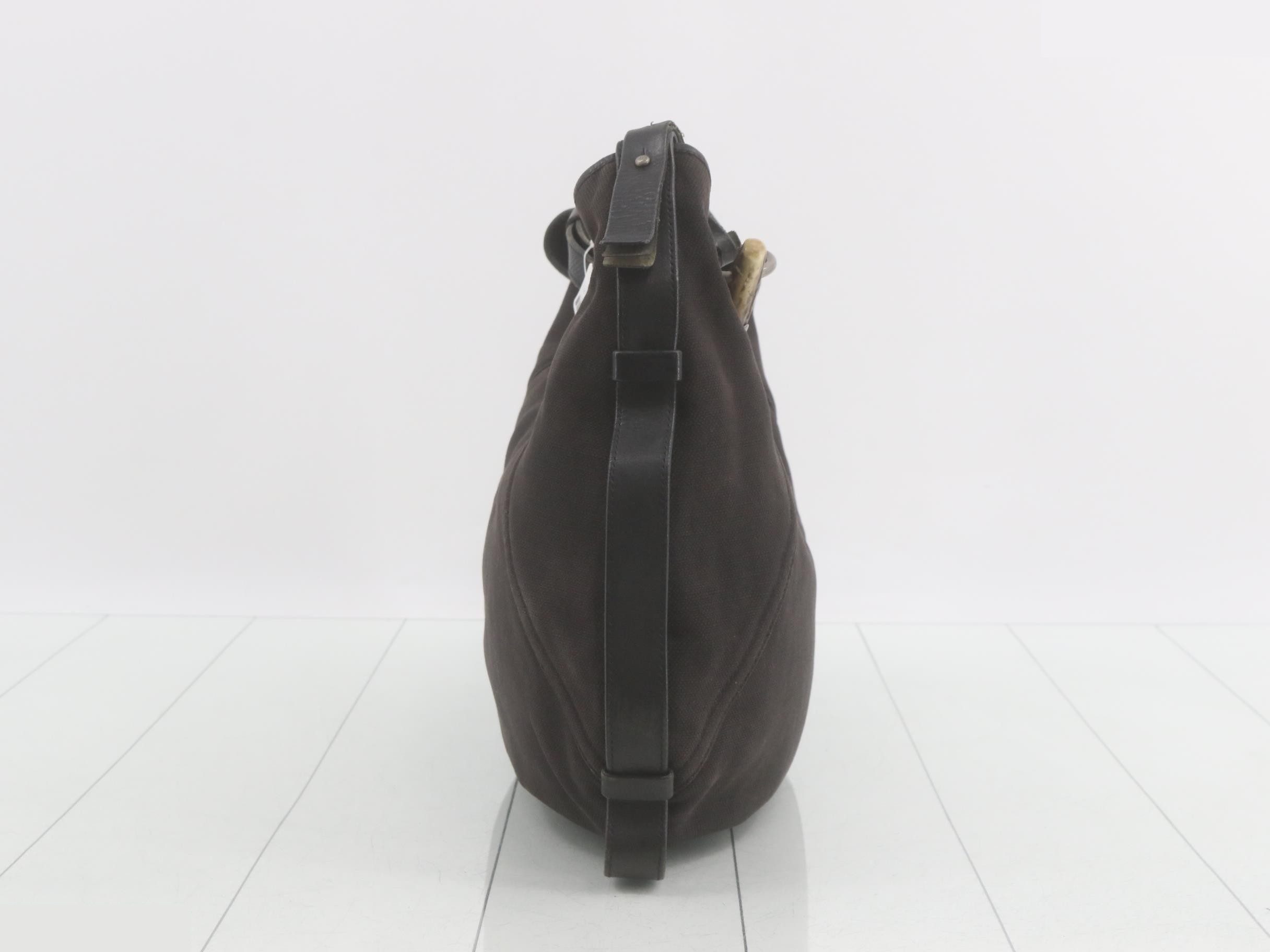 Mombasa Canvas Semi-Shoulder Bag — view 3