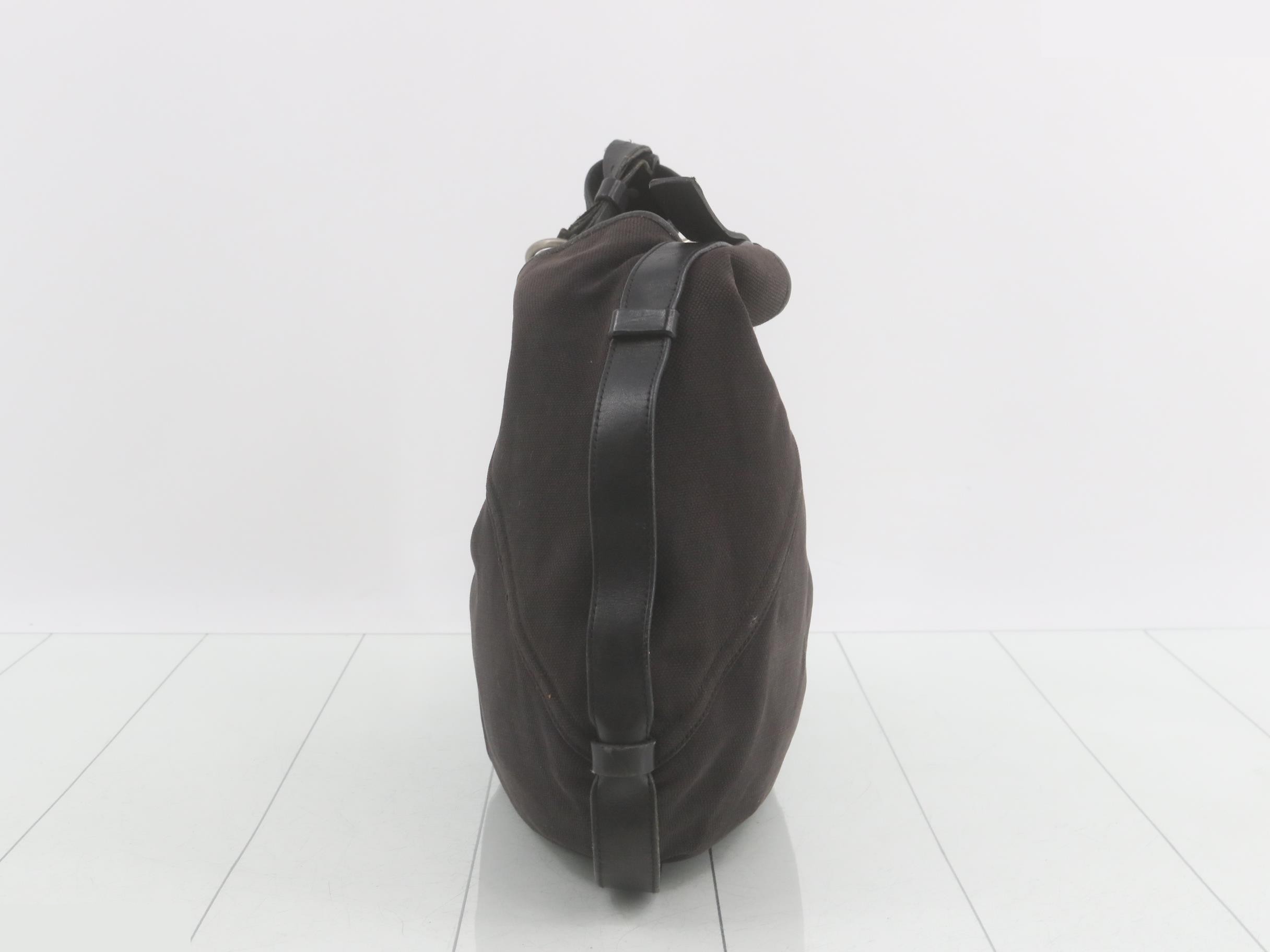 Mombasa Canvas Semi-Shoulder Bag — view 4