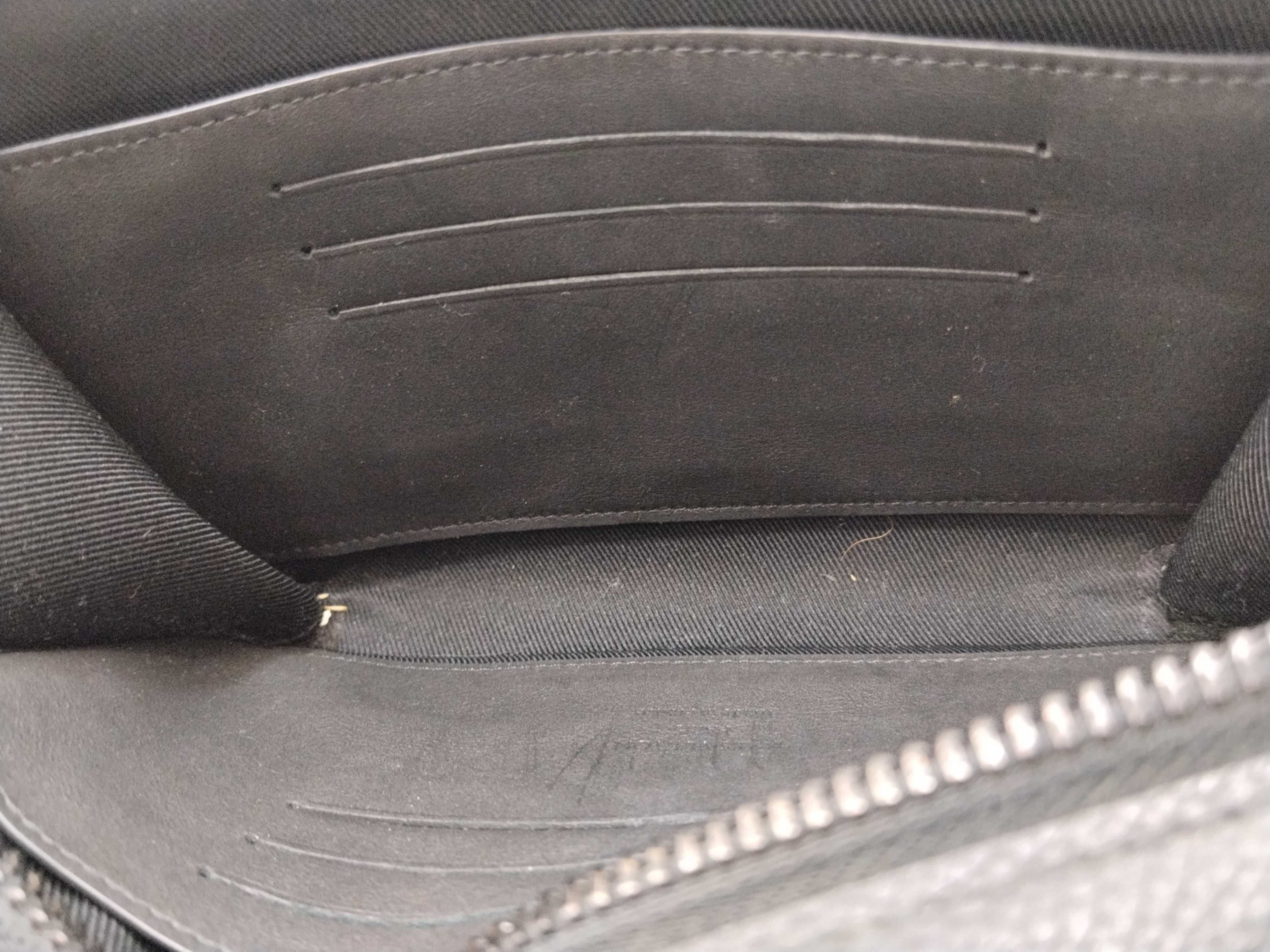 LV Aerogram Alpha Wearable Wallet M59161 Black Bag — view 13