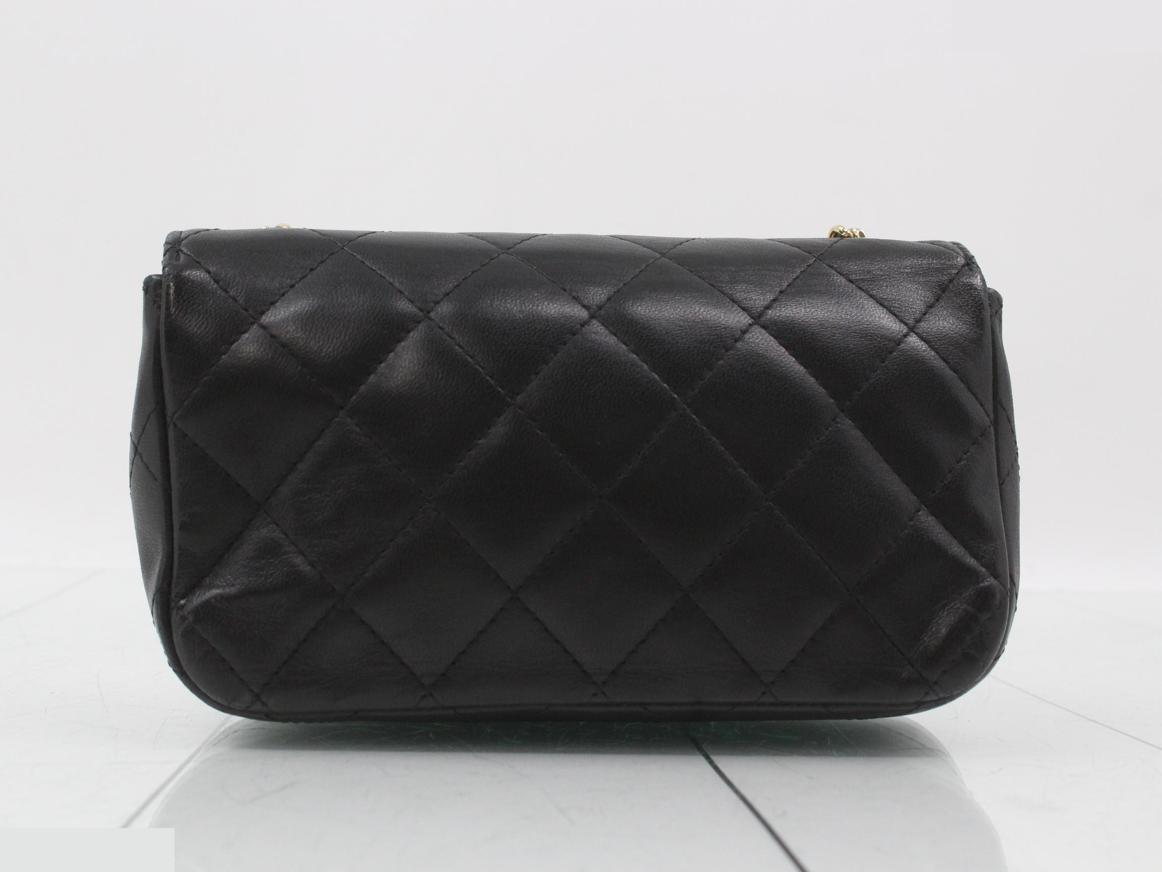 Matelassé Chain Shoulder Bag — view 2