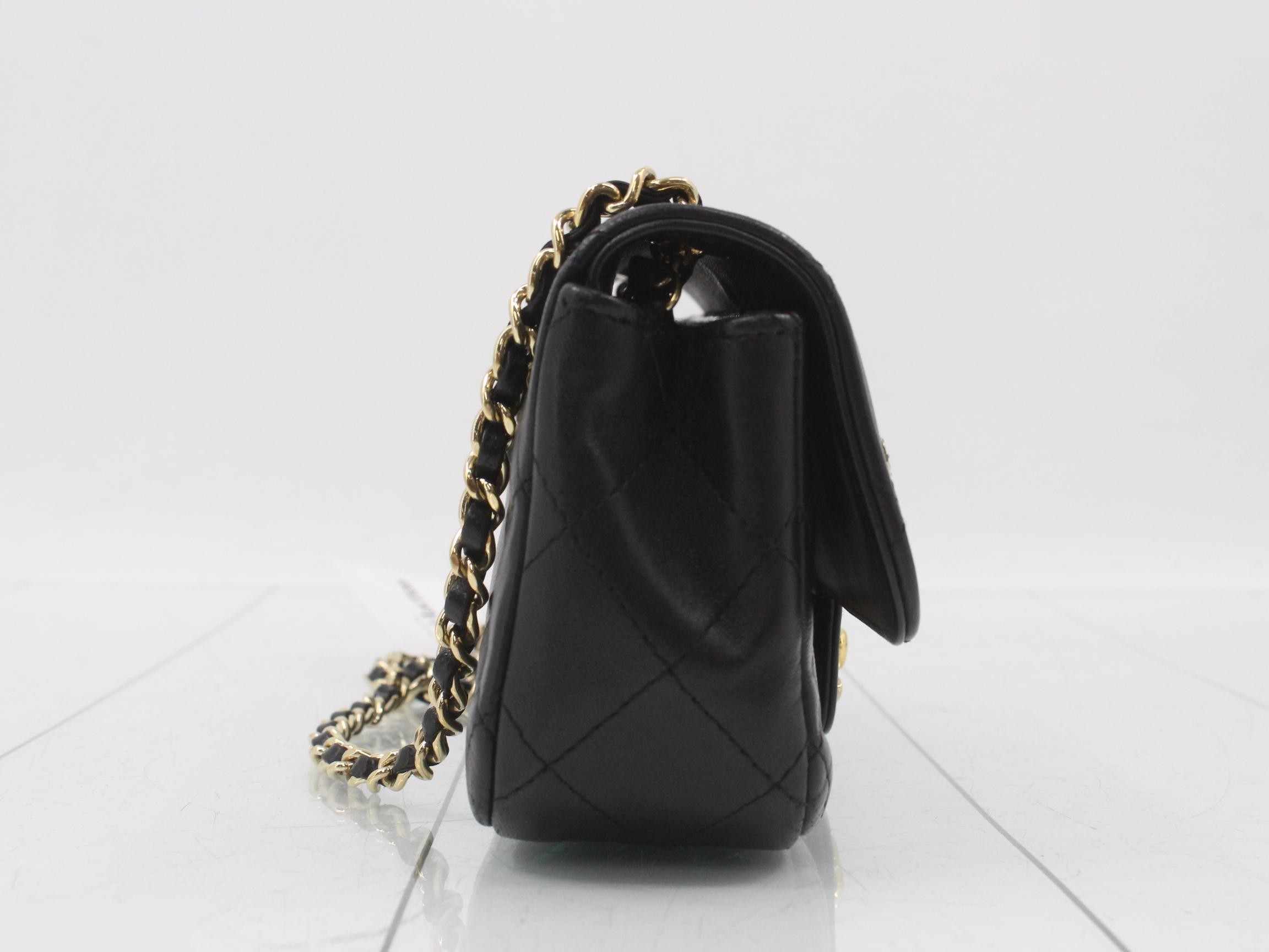 Matelassé Chain Shoulder Bag — view 4