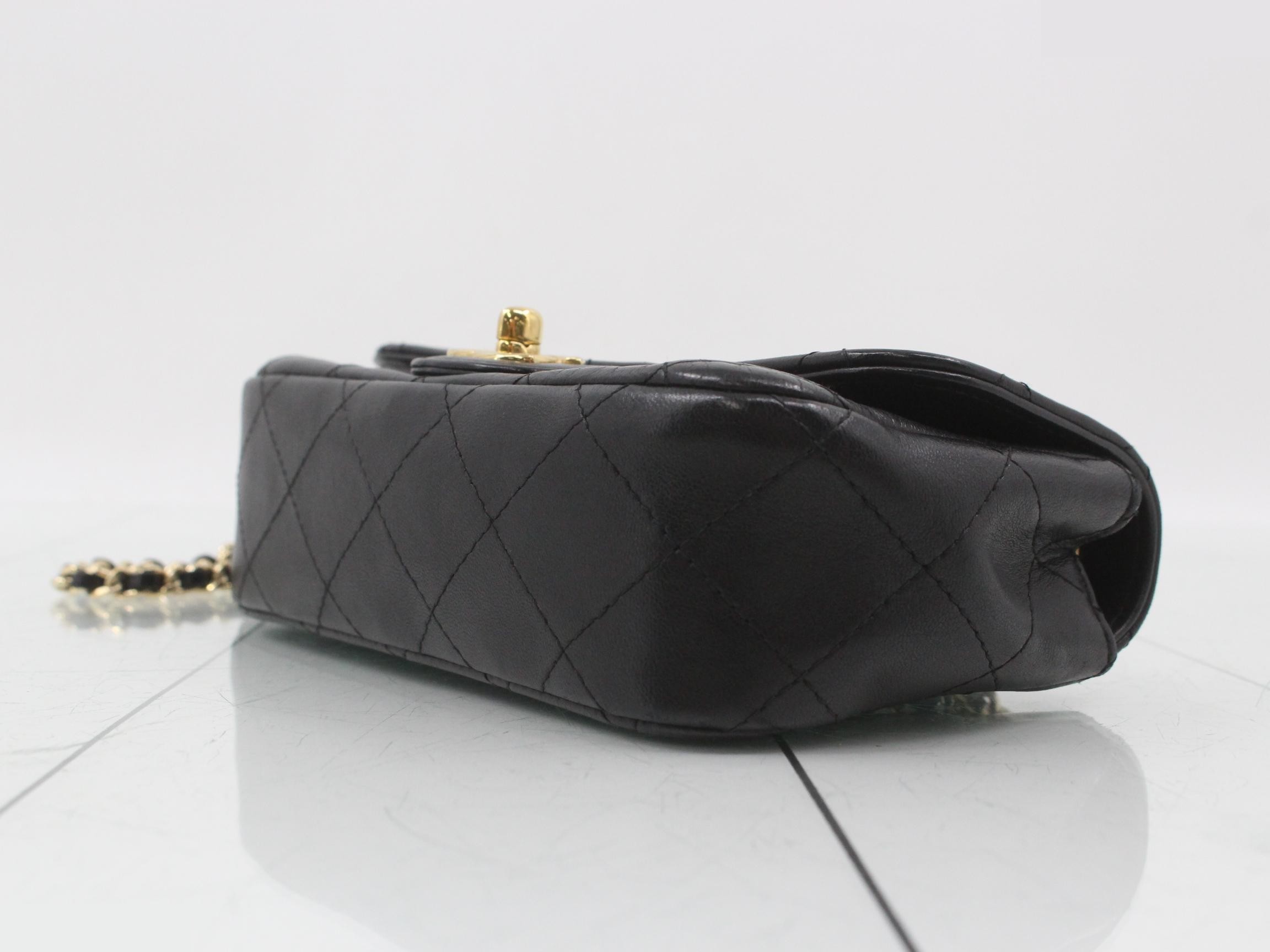 Matelassé Chain Shoulder Bag — view 6