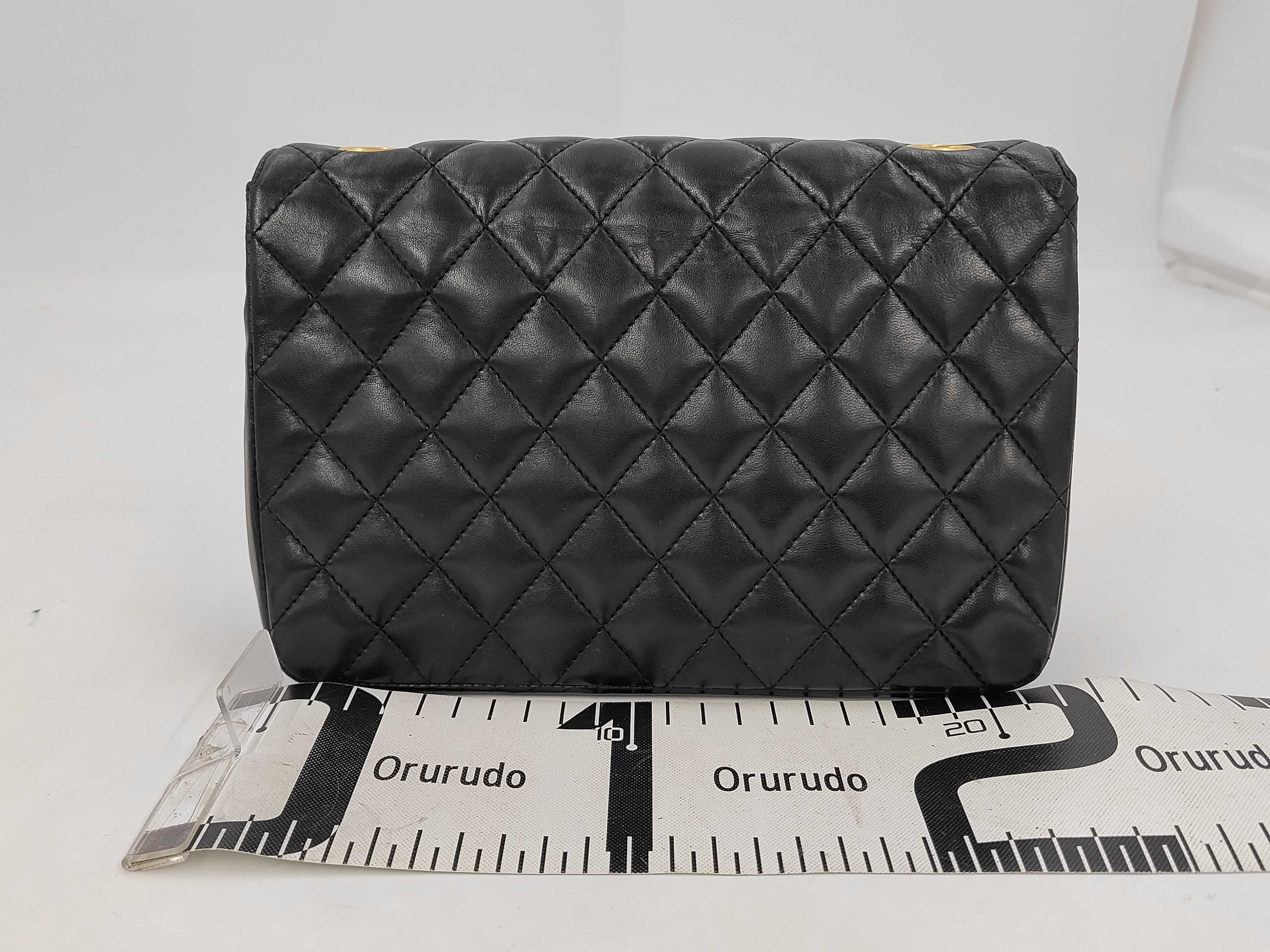 Lambskin Matelassé Chain Shoulder Bag — view 2