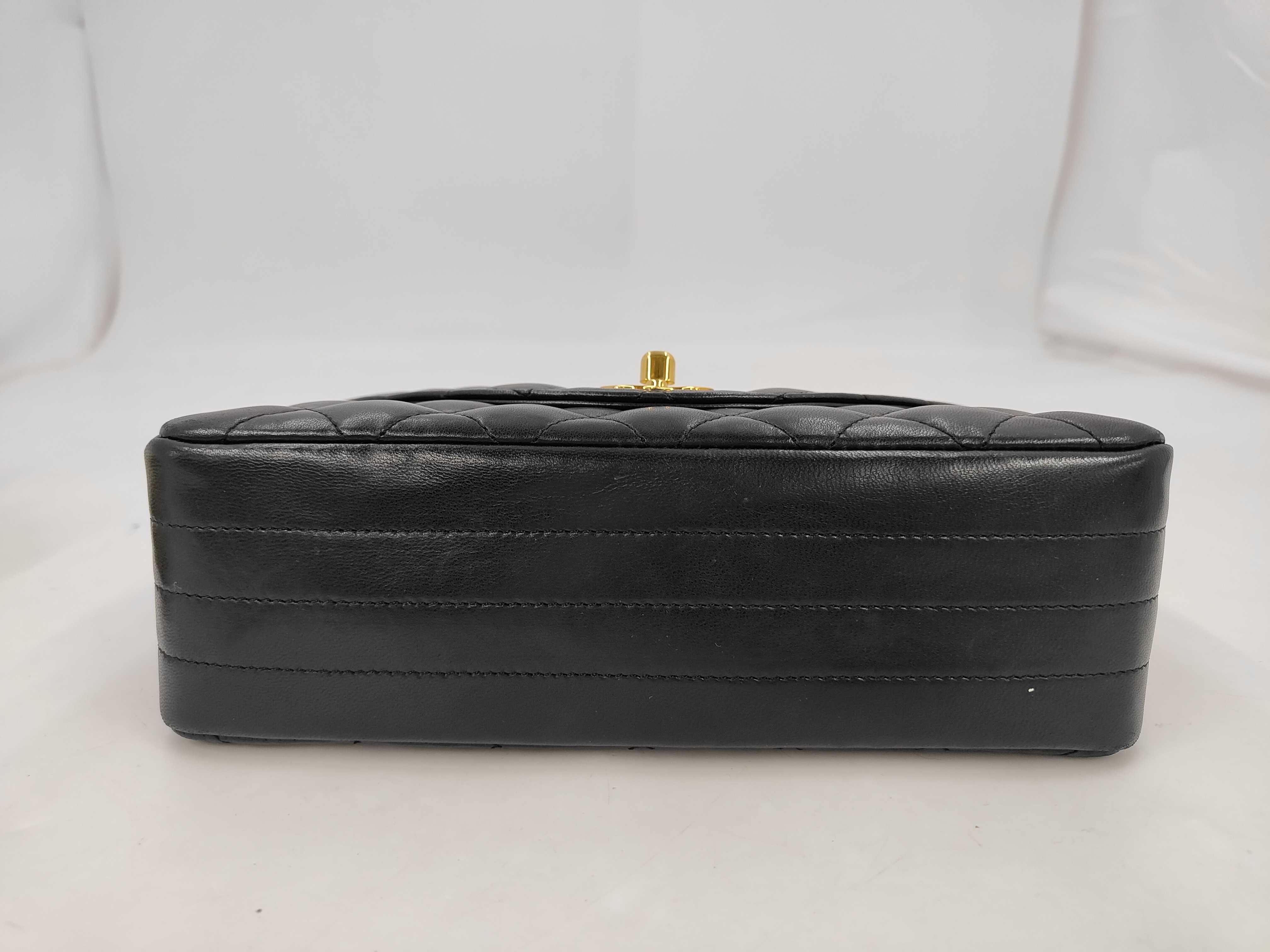Lambskin Matelassé Chain Shoulder Bag — view 4