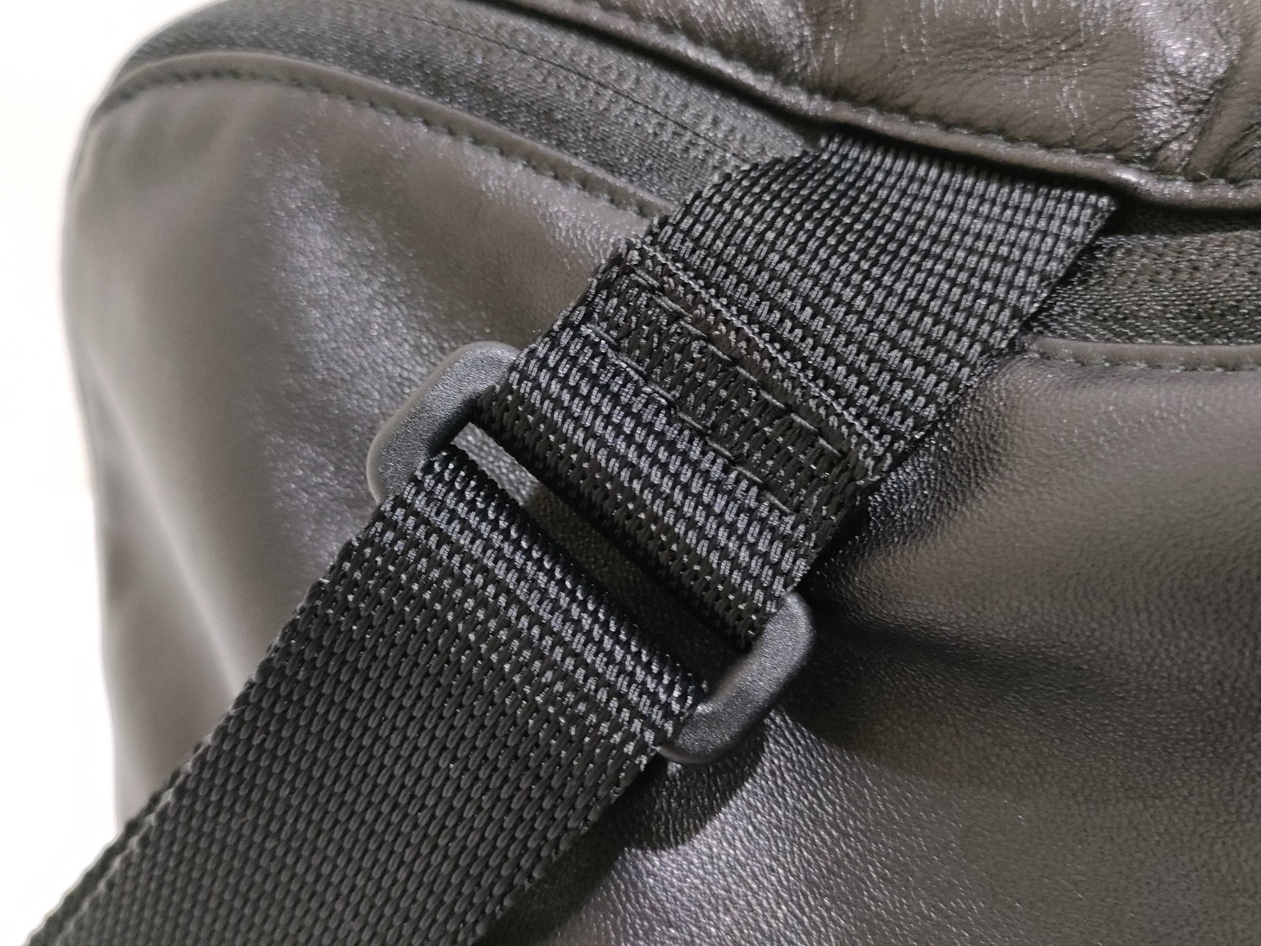 × UNDER ARMOUR Boston Bag, Leather, 811749, Black. — view 13