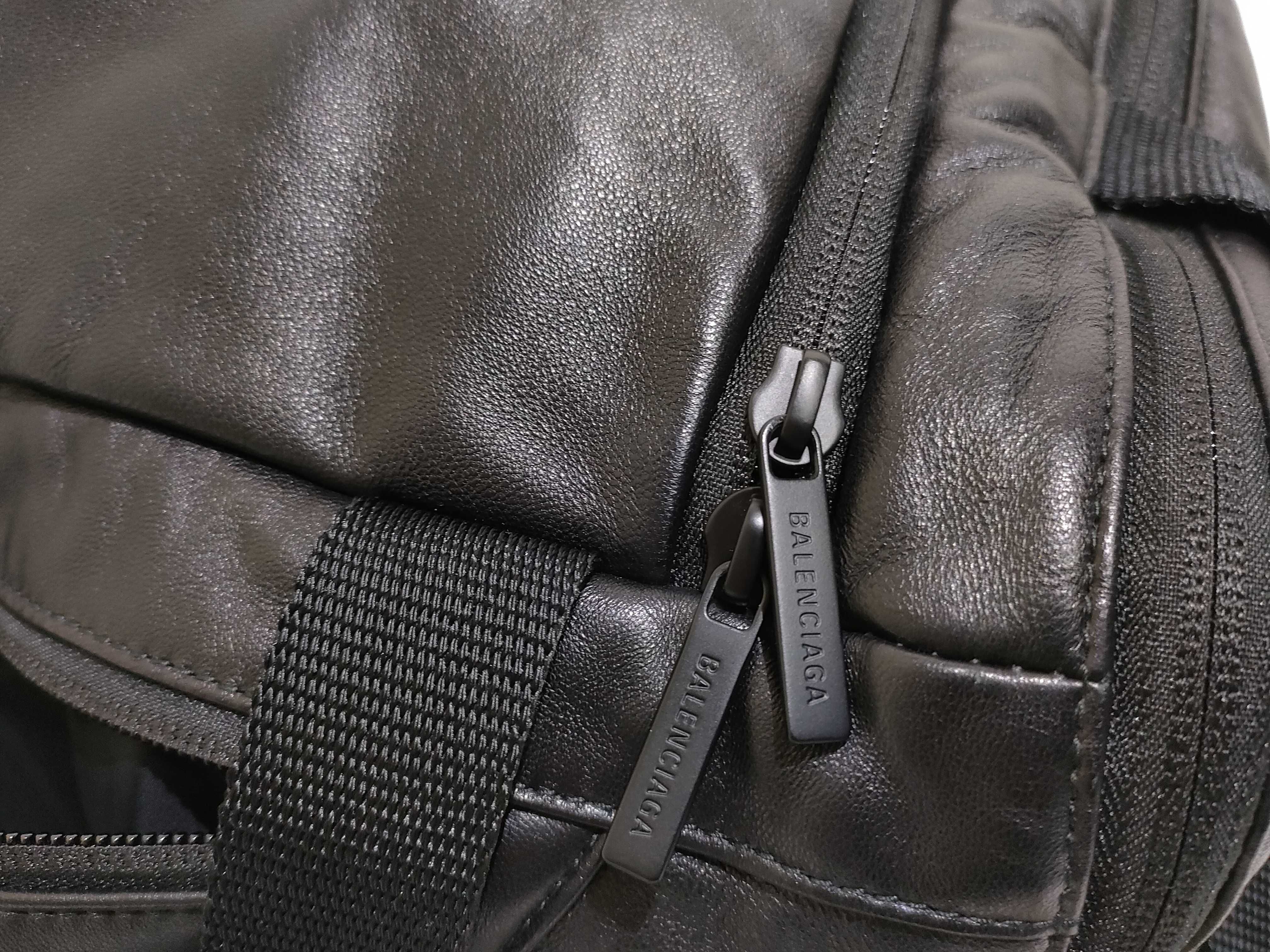 × UNDER ARMOUR Boston Bag, Leather, 811749, Black. — view 15
