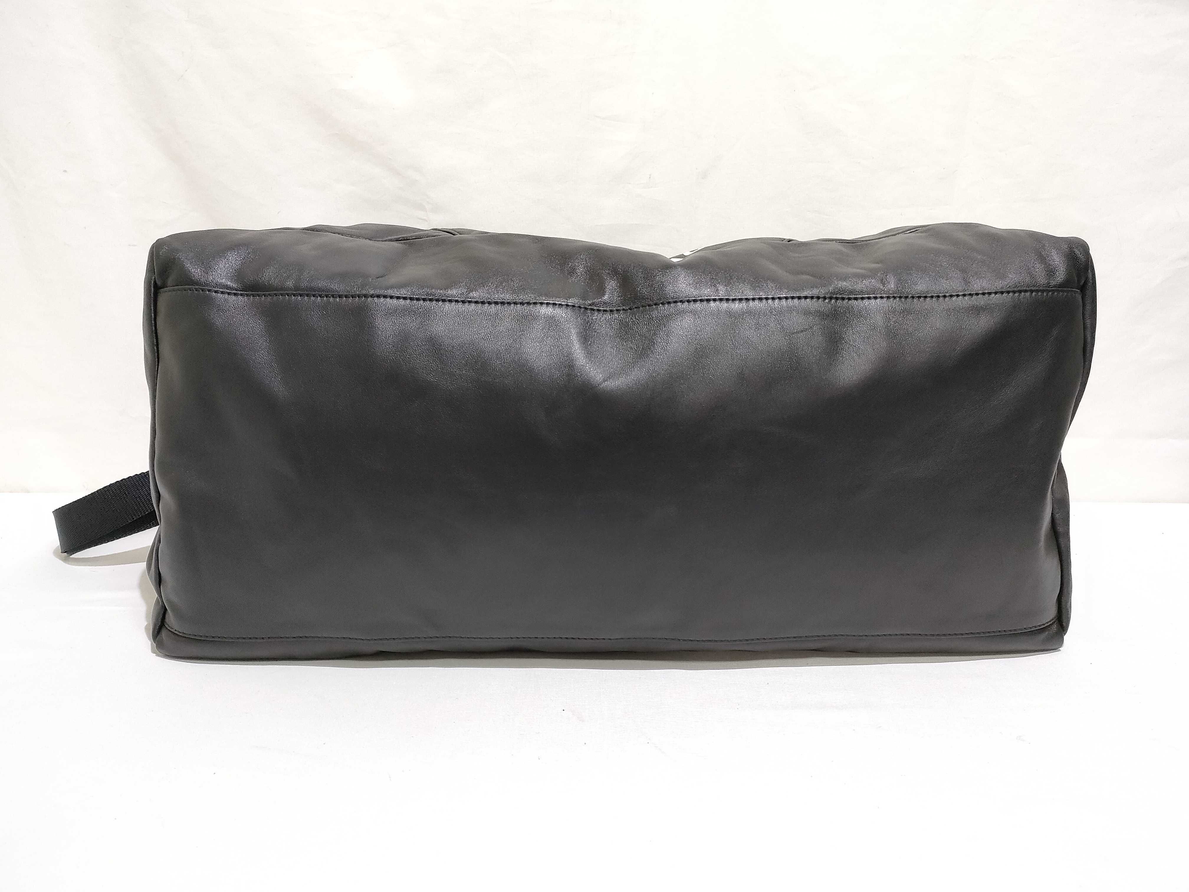 × UNDER ARMOUR Boston Bag, Leather, 811749, Black. — view 7