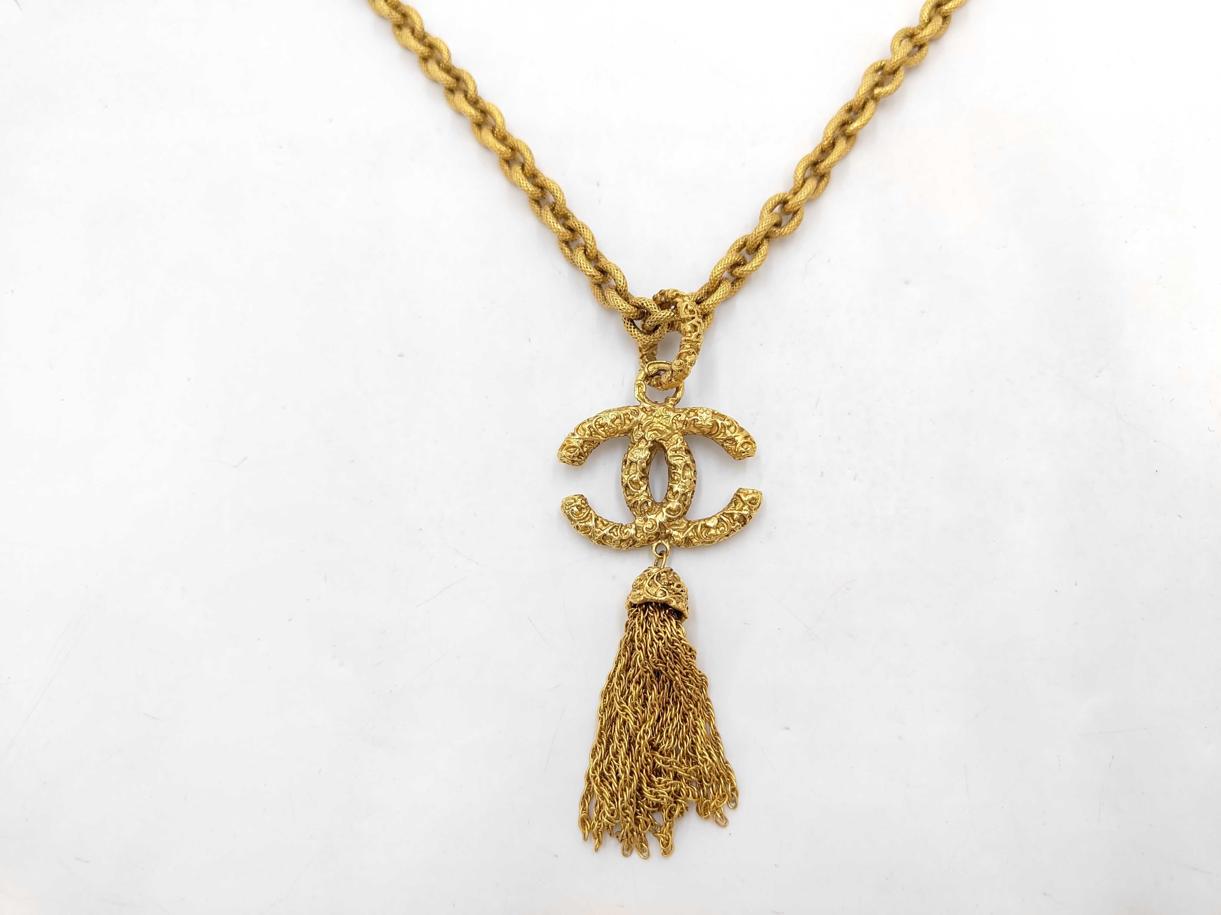 Coco Mark Lava Fringe Necklace — view 3