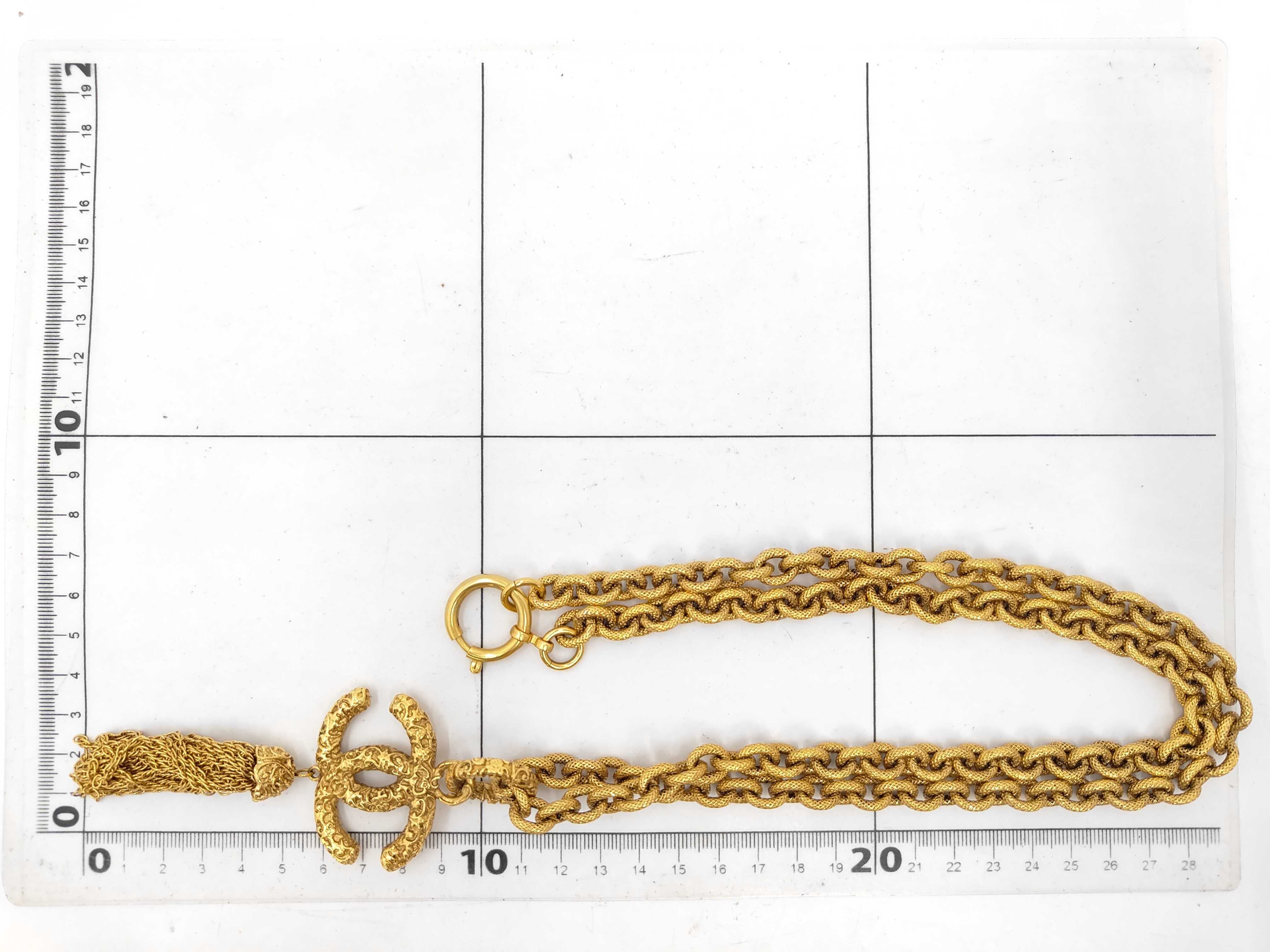 Coco Mark Lava Fringe Necklace — view 6