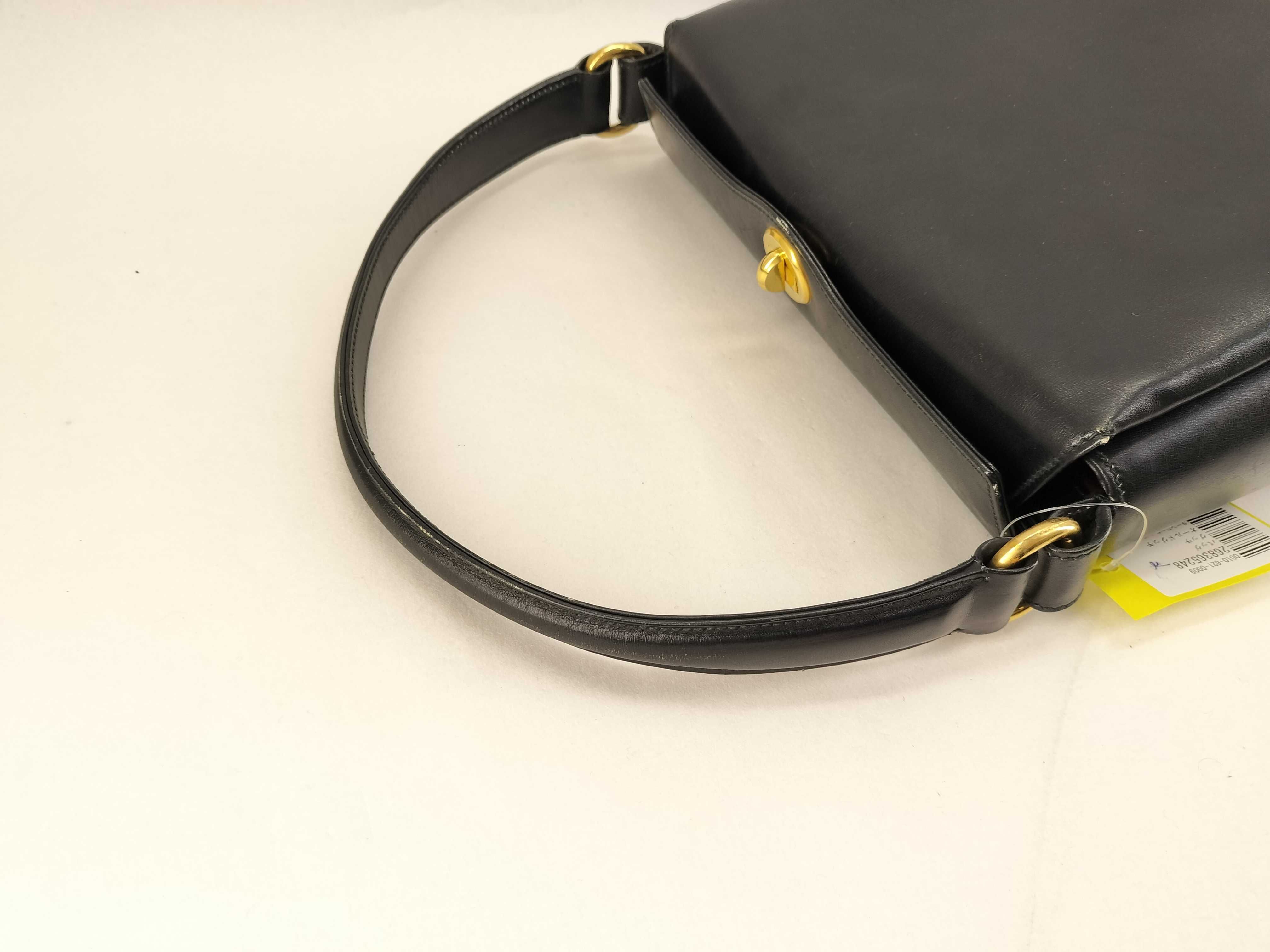 Old Turnlock Leather Handbag — view 3