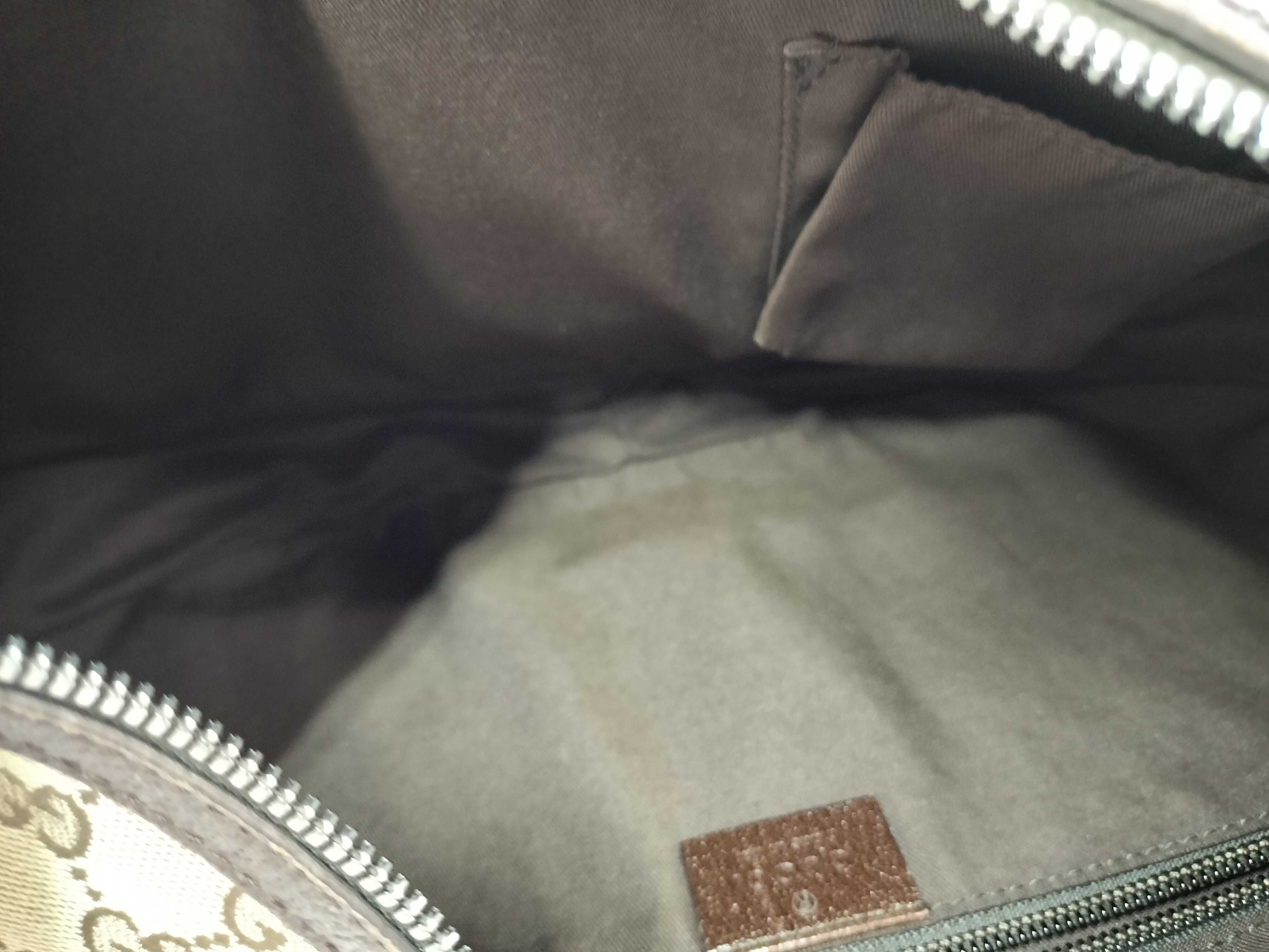 GG Canvas Shoulder Bag, Canvas x Leather, Beige, 122790 (Shoulder Bag) — view 7