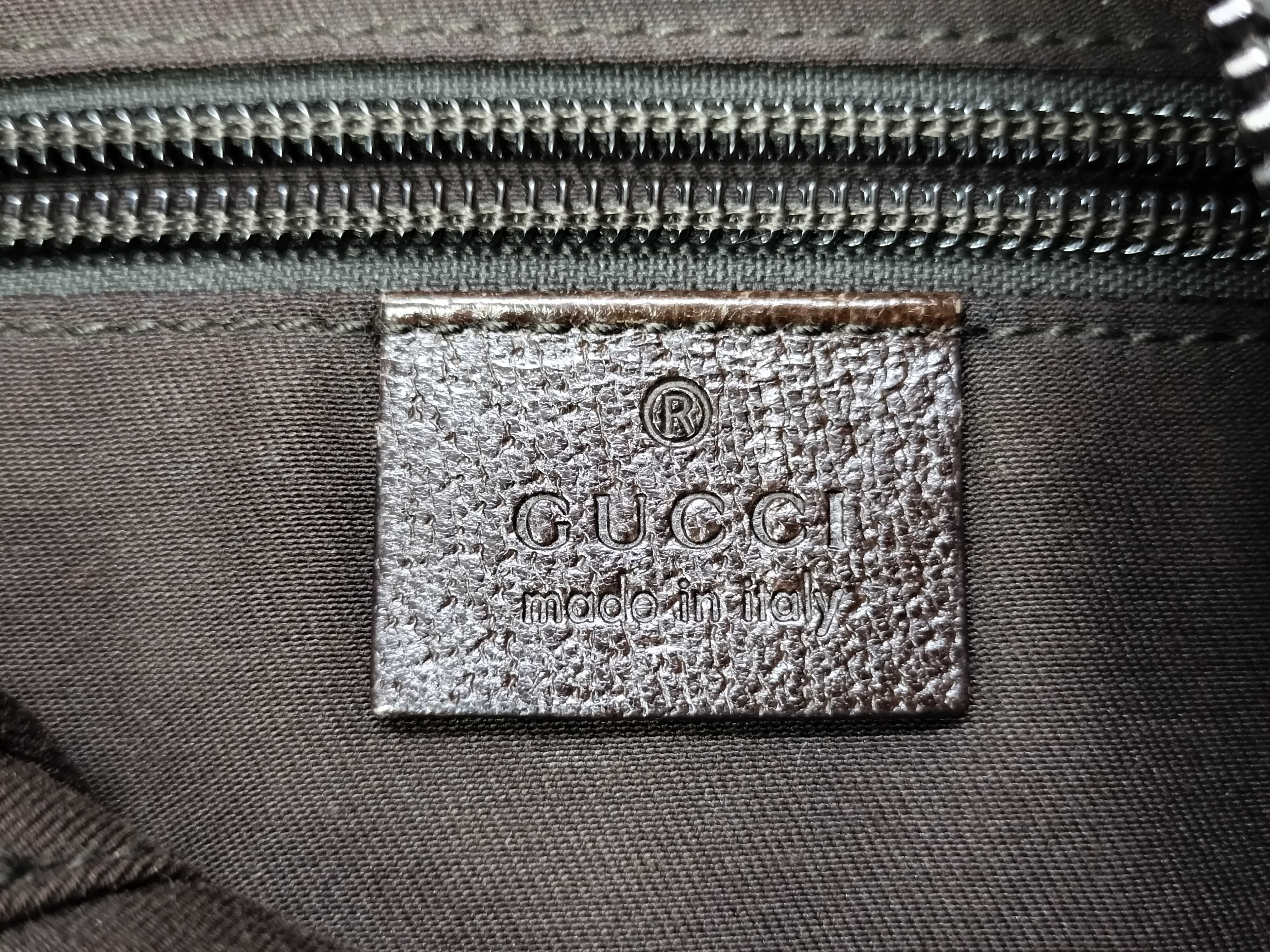 GG Canvas Shoulder Bag, Canvas x Leather, Beige, 122790 (Shoulder Bag) — view 8