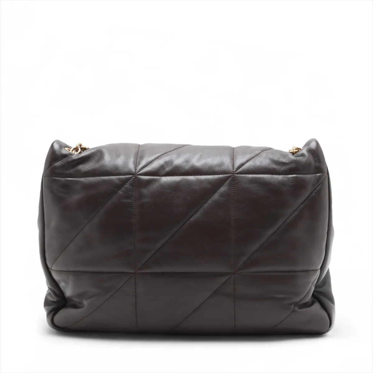 Jamie 4.3 Leather Chain Shoulder Bag, Brown, 742431 — view 2