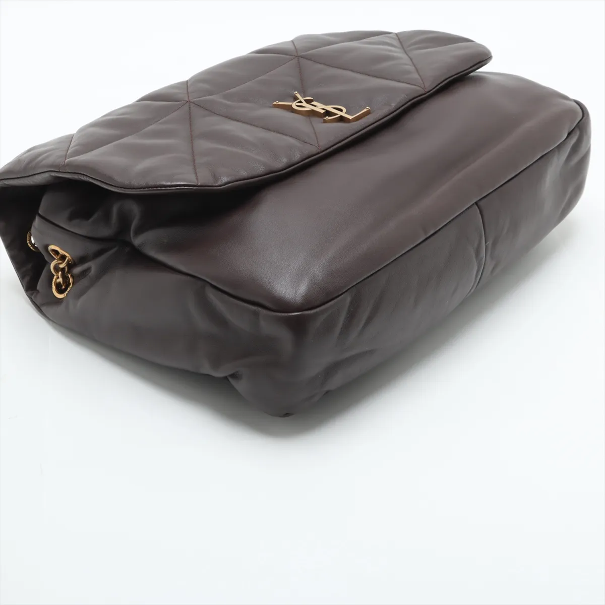 Jamie 4.3 Leather Chain Shoulder Bag, Brown, 742431 — view 4