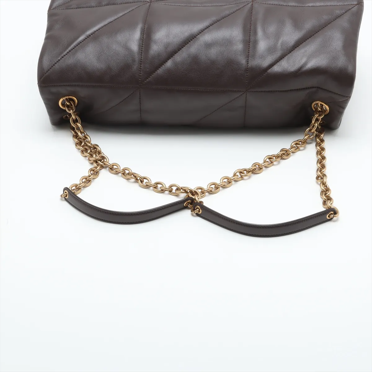 Jamie 4.3 Leather Chain Shoulder Bag, Brown, 742431 — view 5