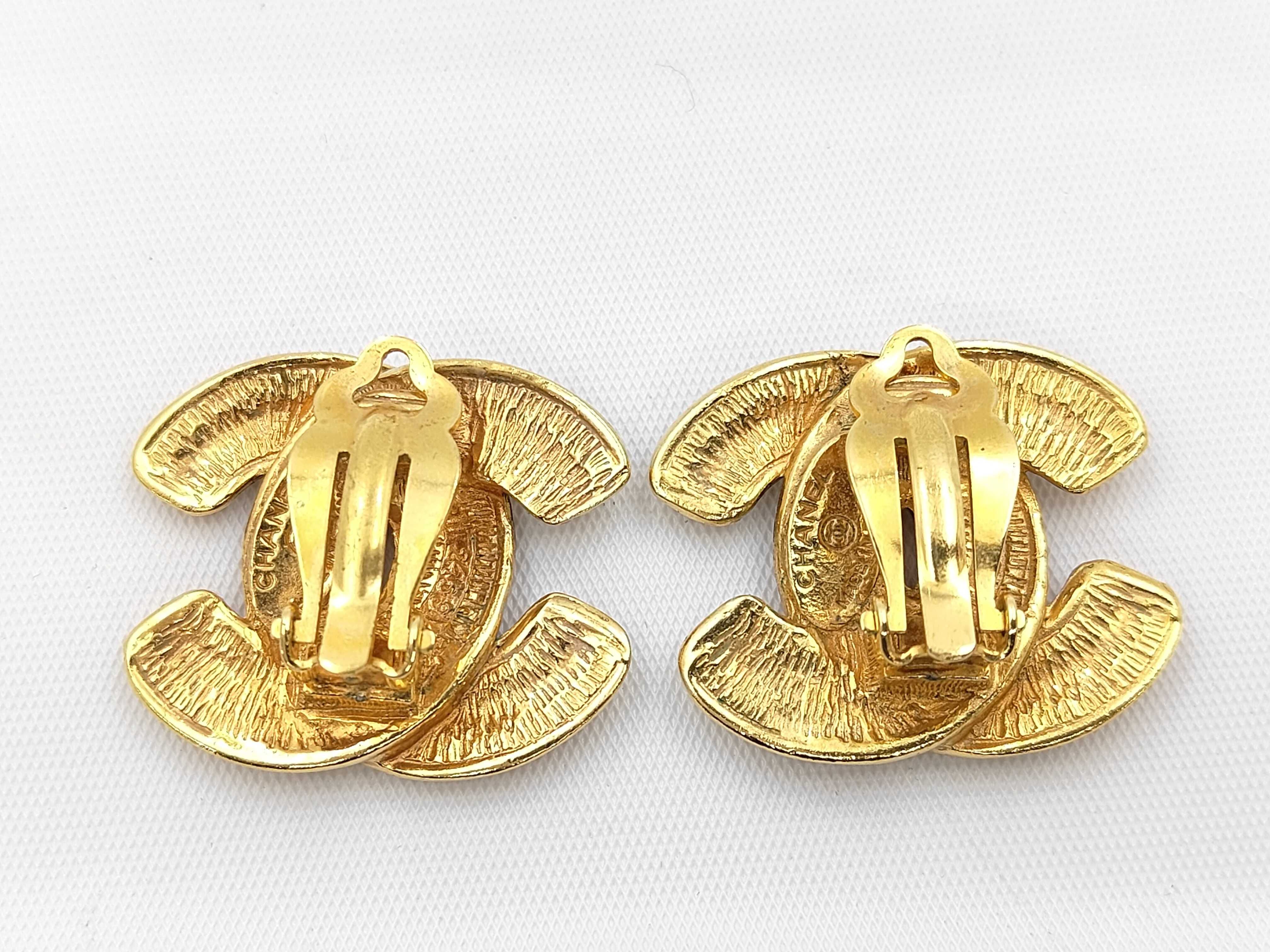 earrings, Coco Mark Matelassé earrings — view 2
