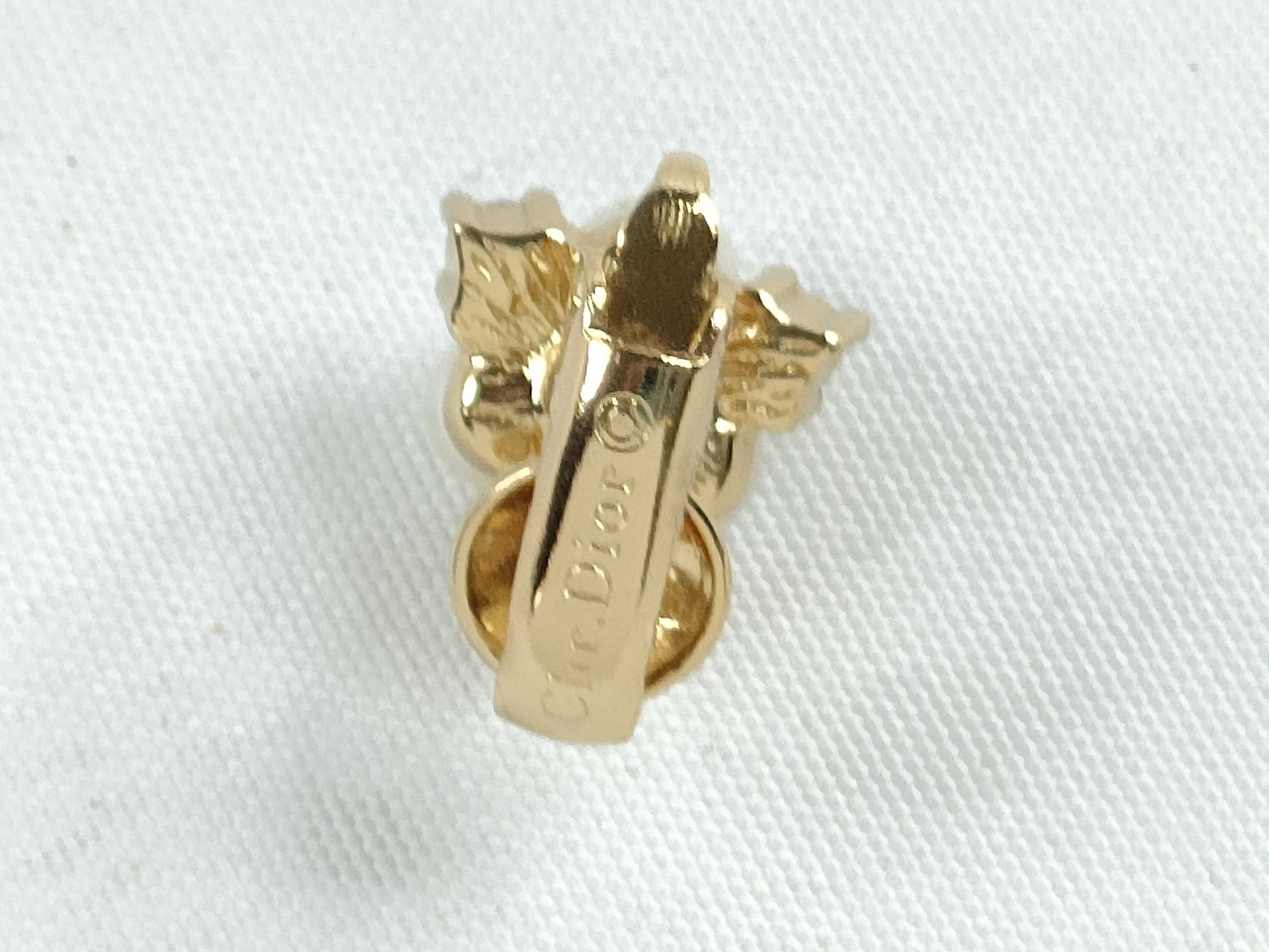Christian Earrings, Pearl Gold Earrings — view 7