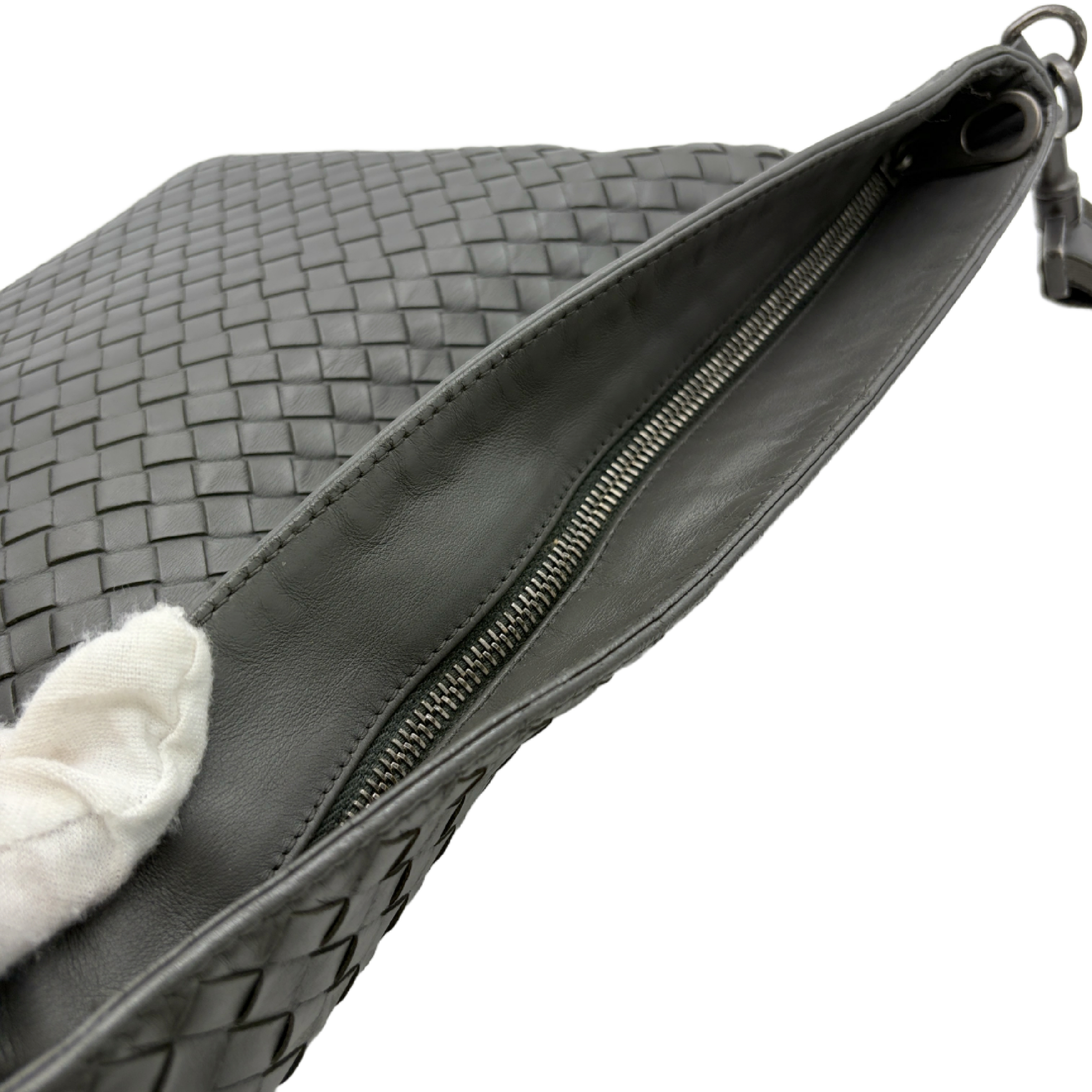 Intrecciato Shoulder Bag — view 9