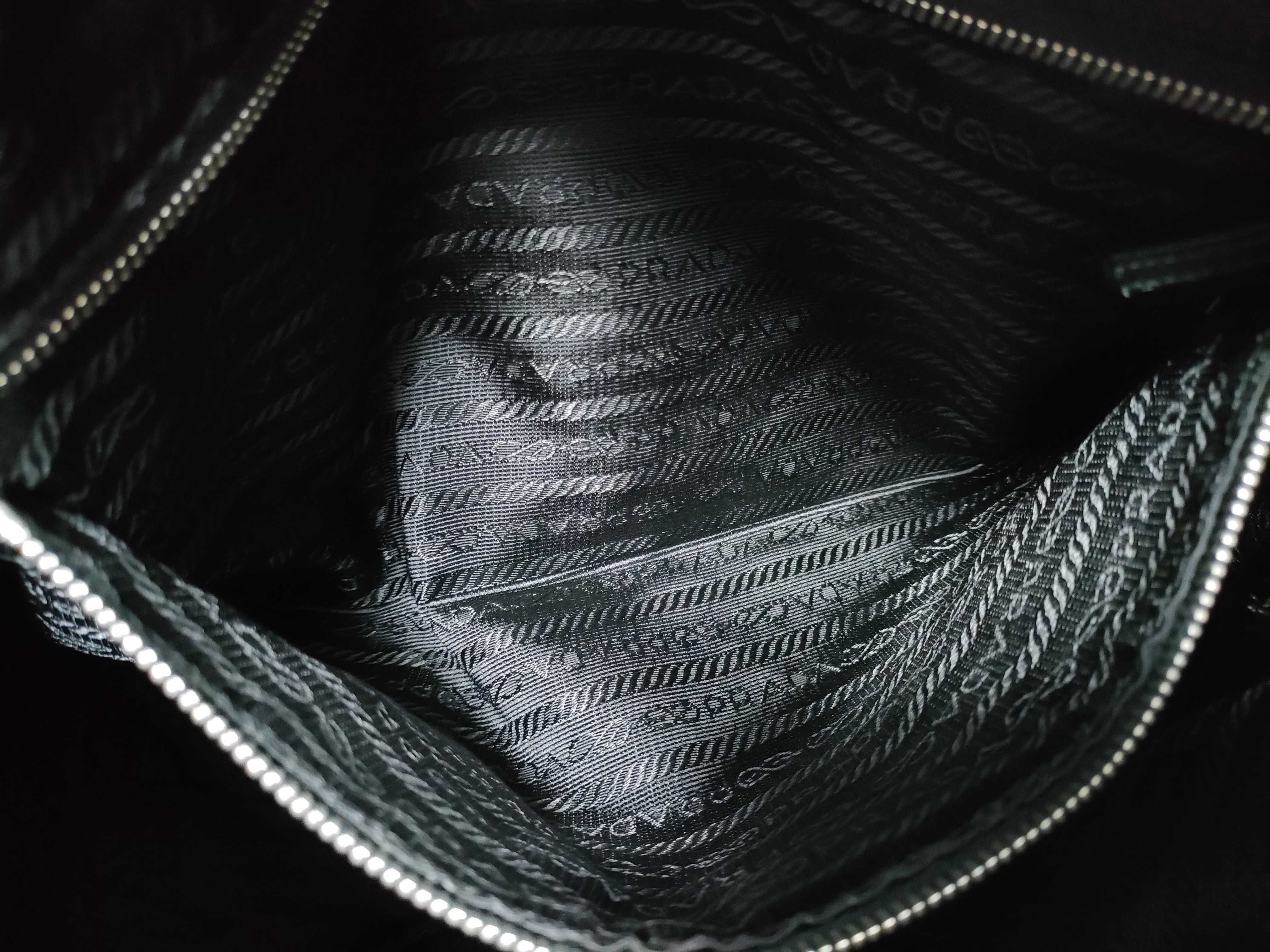Tote Bag Nylon Black Tote Bag — view 13