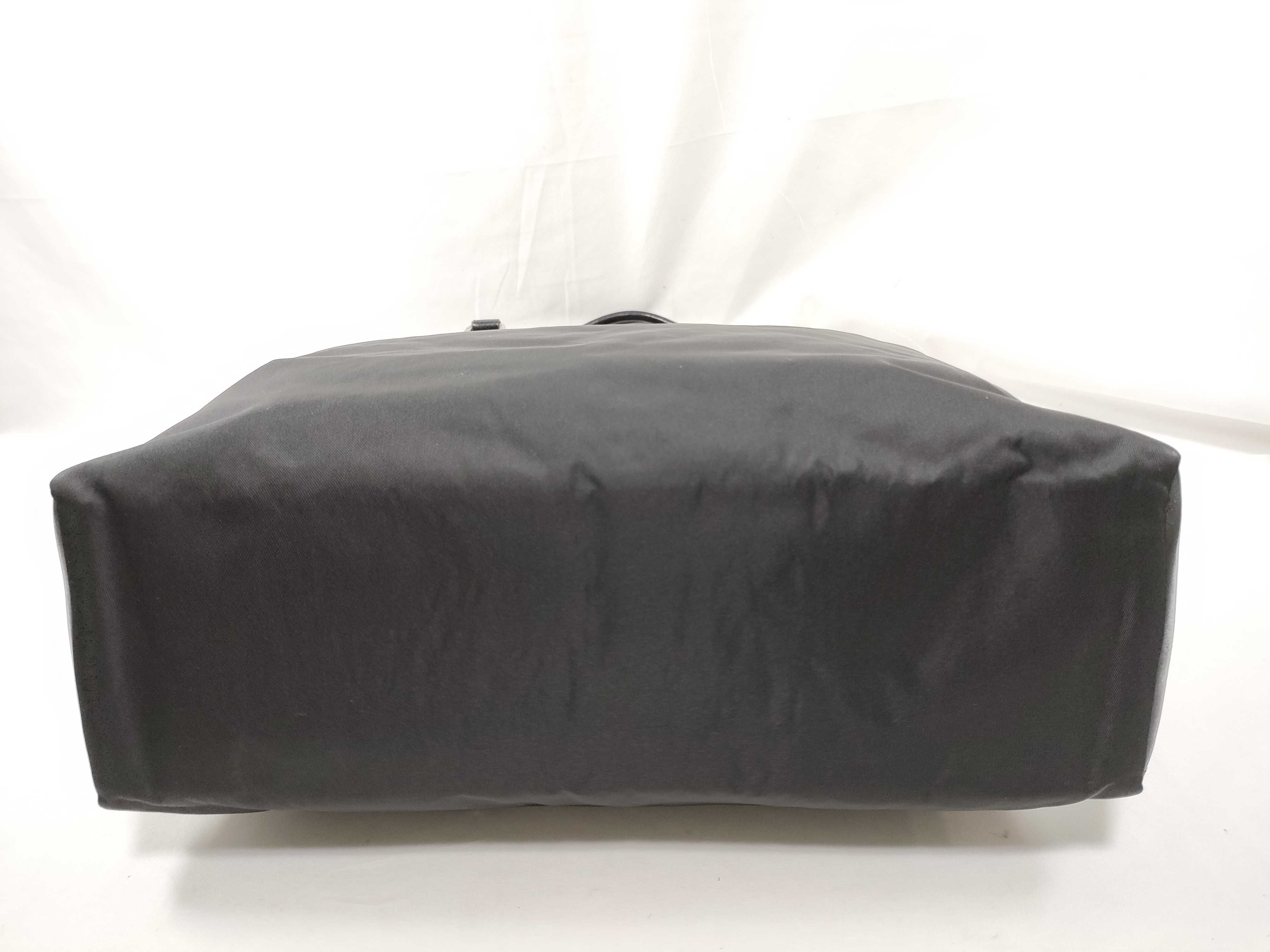 Tote Bag Nylon Black Tote Bag — view 8