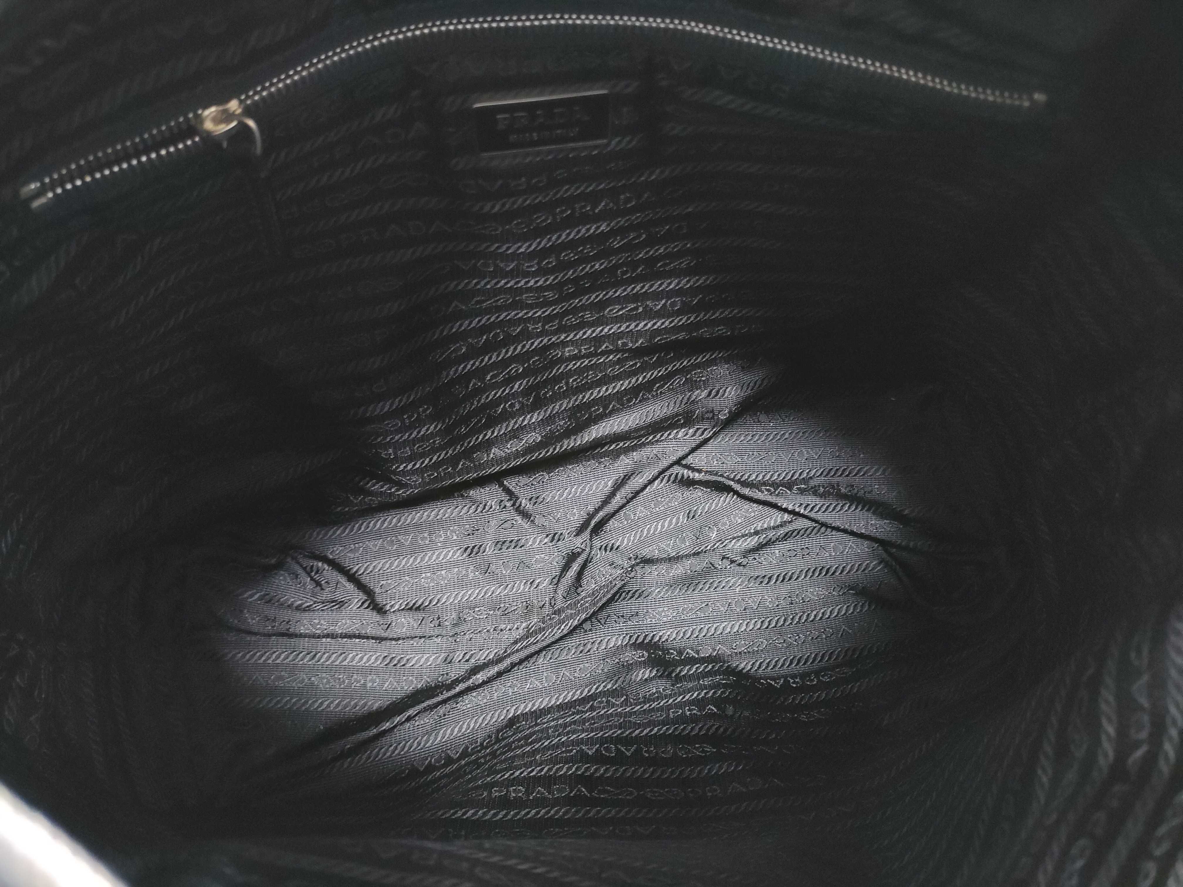 Tote Bag Nylon Black Tote Bag — view 10