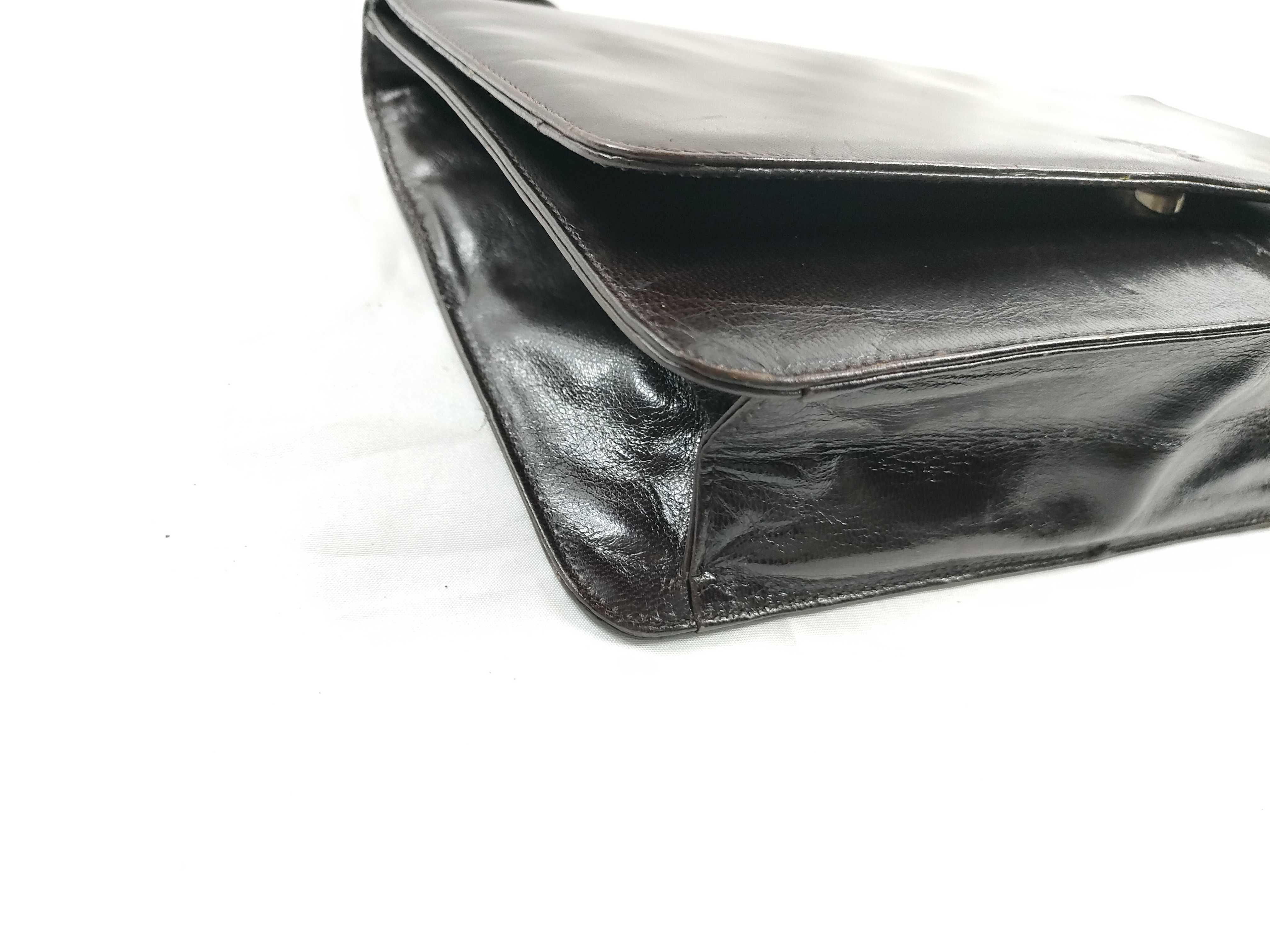 Leather Chain Shoulder Bag — view 3